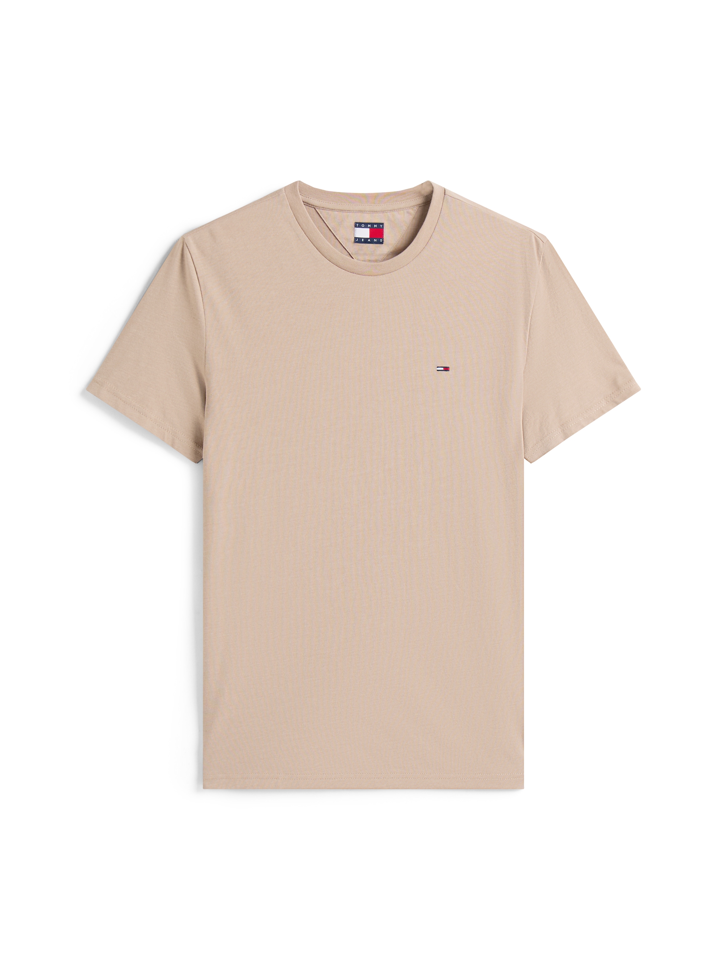 Tommy Jeans T-Shirt »TJM XSLIM JASPE HTR TEE EXT«, Mit Rundhalsausschnitt