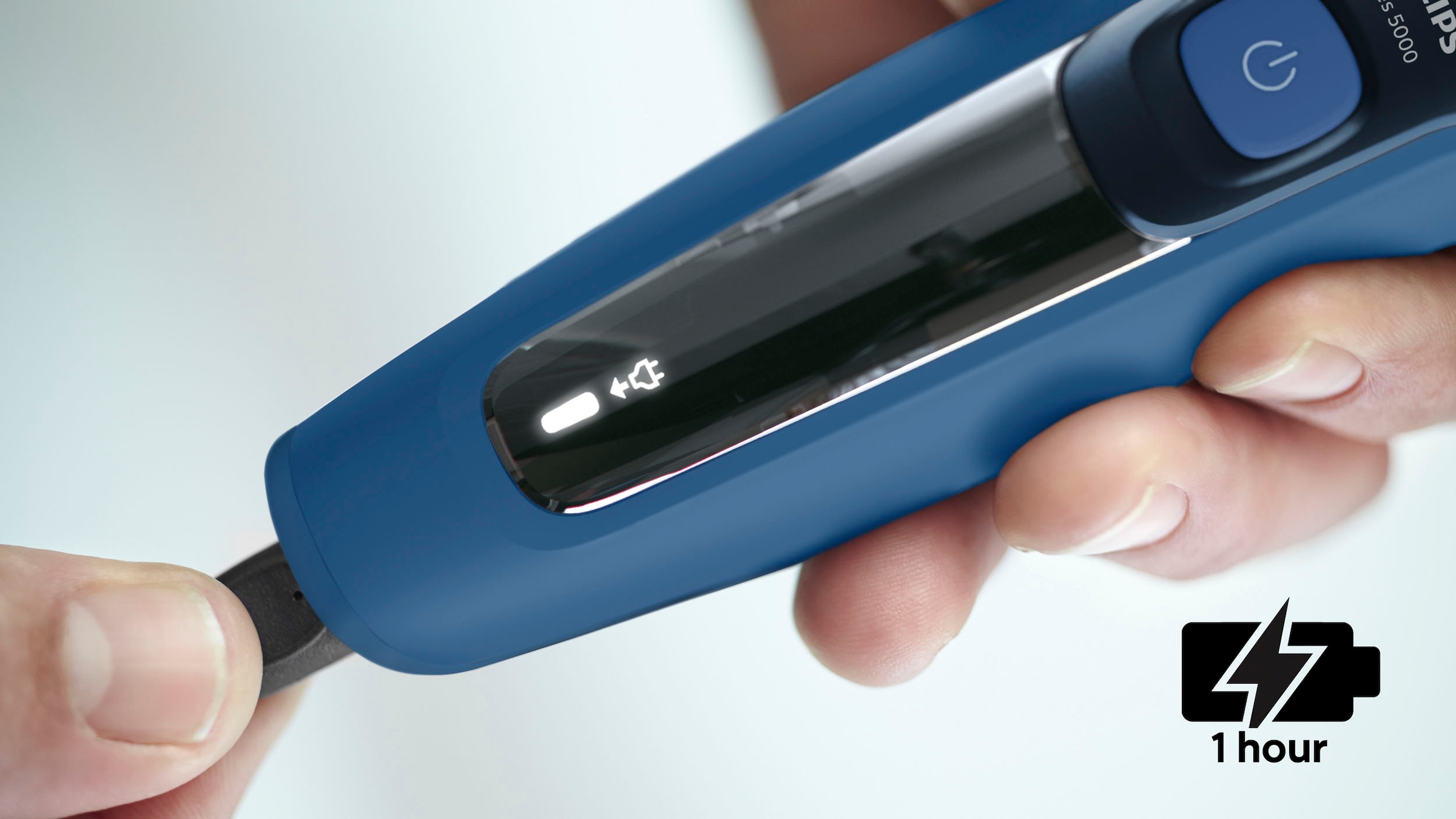 Philips Rasoirs électriques »Shaver Series 5000 S5466/17« 1 cuis Aufsätze SmartClick-Präzisionstrimmer