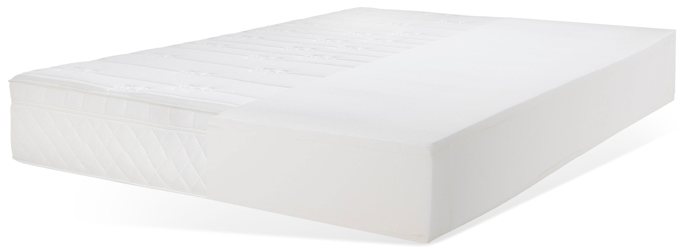 Malie Boxspringmatratze »Betti Matratze 90x200 cm, 140x200 cm & weitere Grössen«, 25 cm hoch, 448 Federn, (1 St.), Matratze H2, H3