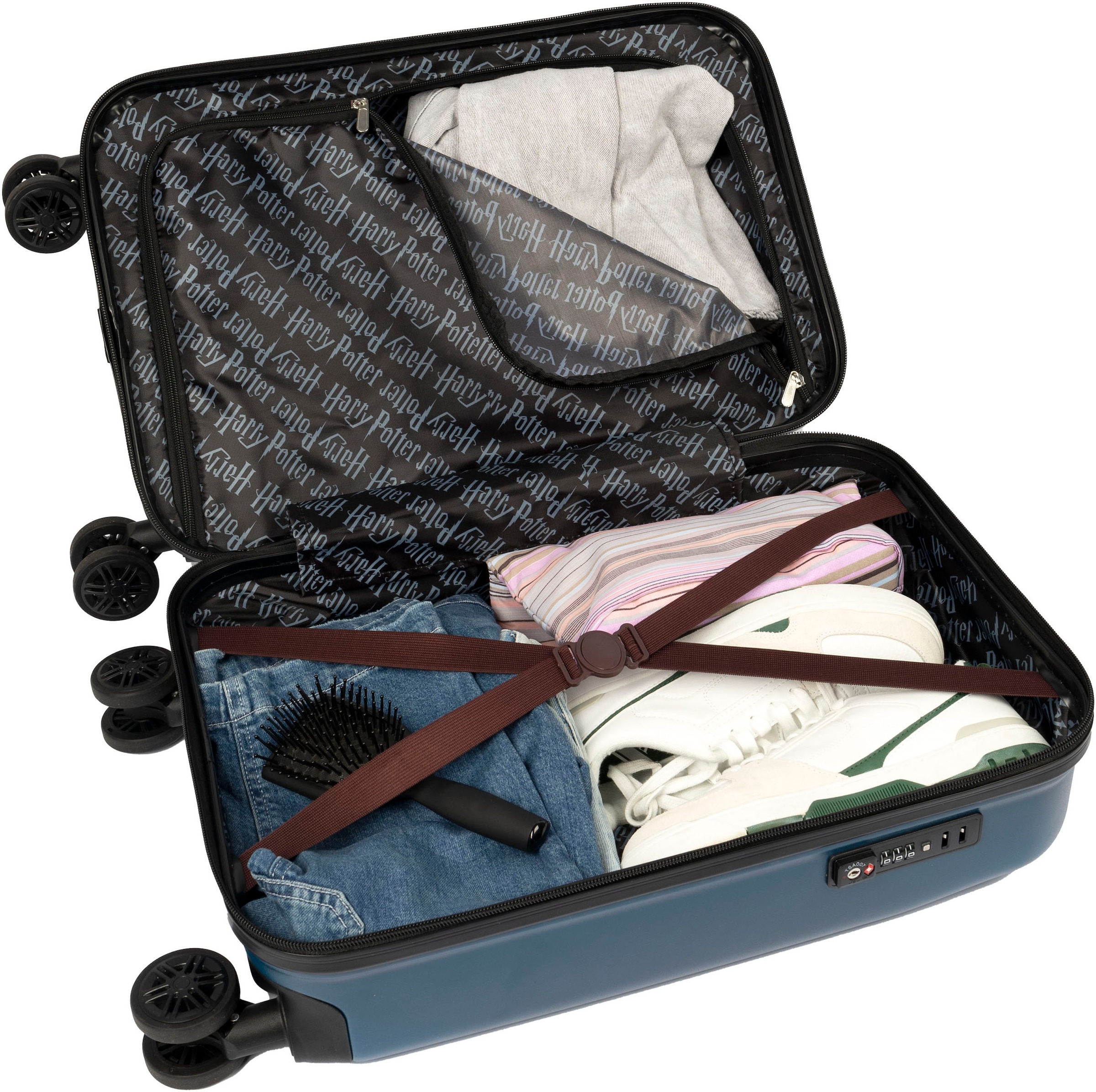 UNDERCOVER Valise pour enfants »Harry Potter, 59 cm« 35 litre 4 Rollen mit TSA-Zahlenschloss