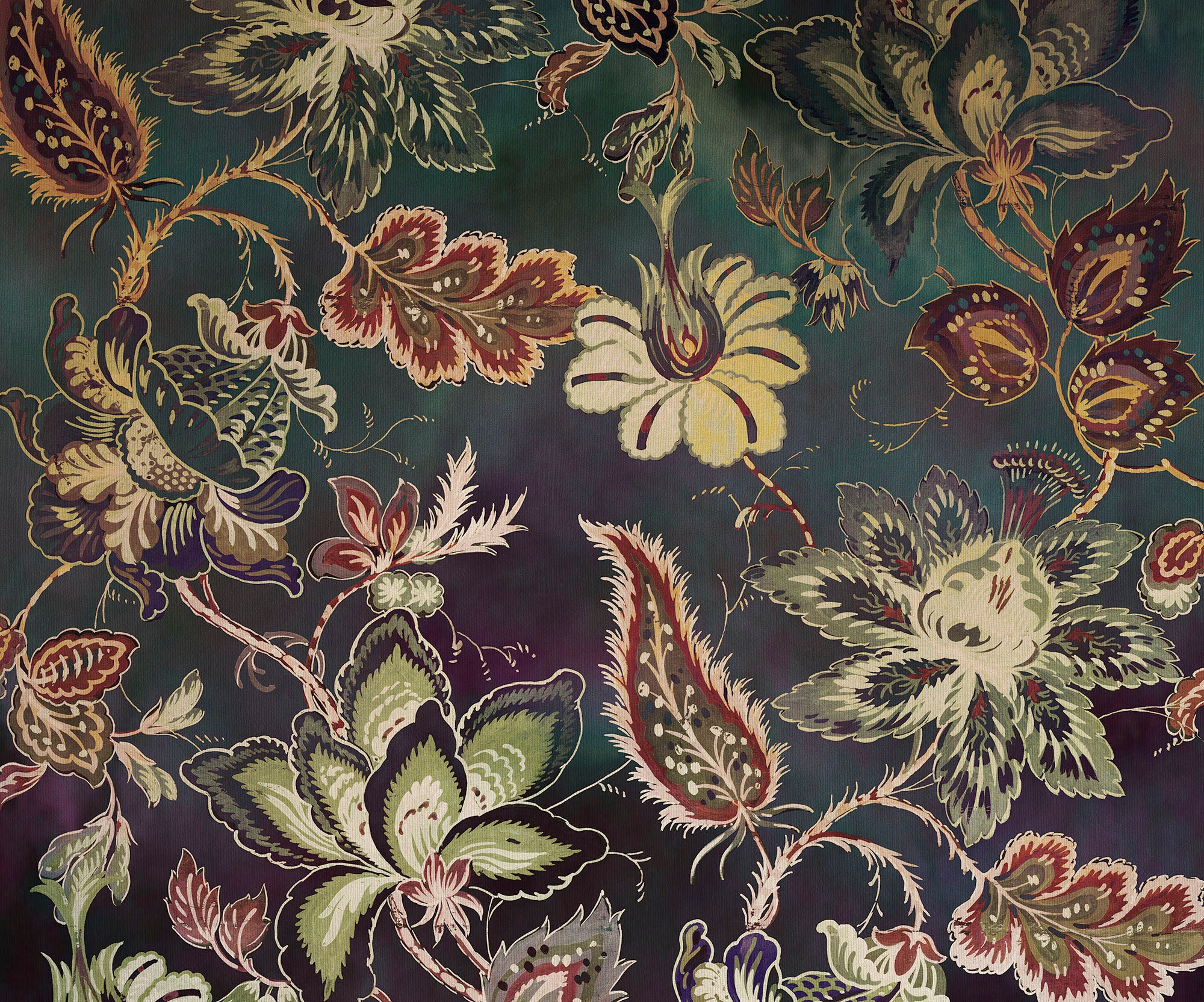 Image of Komar Fototapete »Moonshadow Blossom«, Wald-floral, Grösse: 300 x 250 cm (Breite x Höhe), Deutsches Qualitätsvlies (150 g/m²) bei Ackermann Versand Schweiz