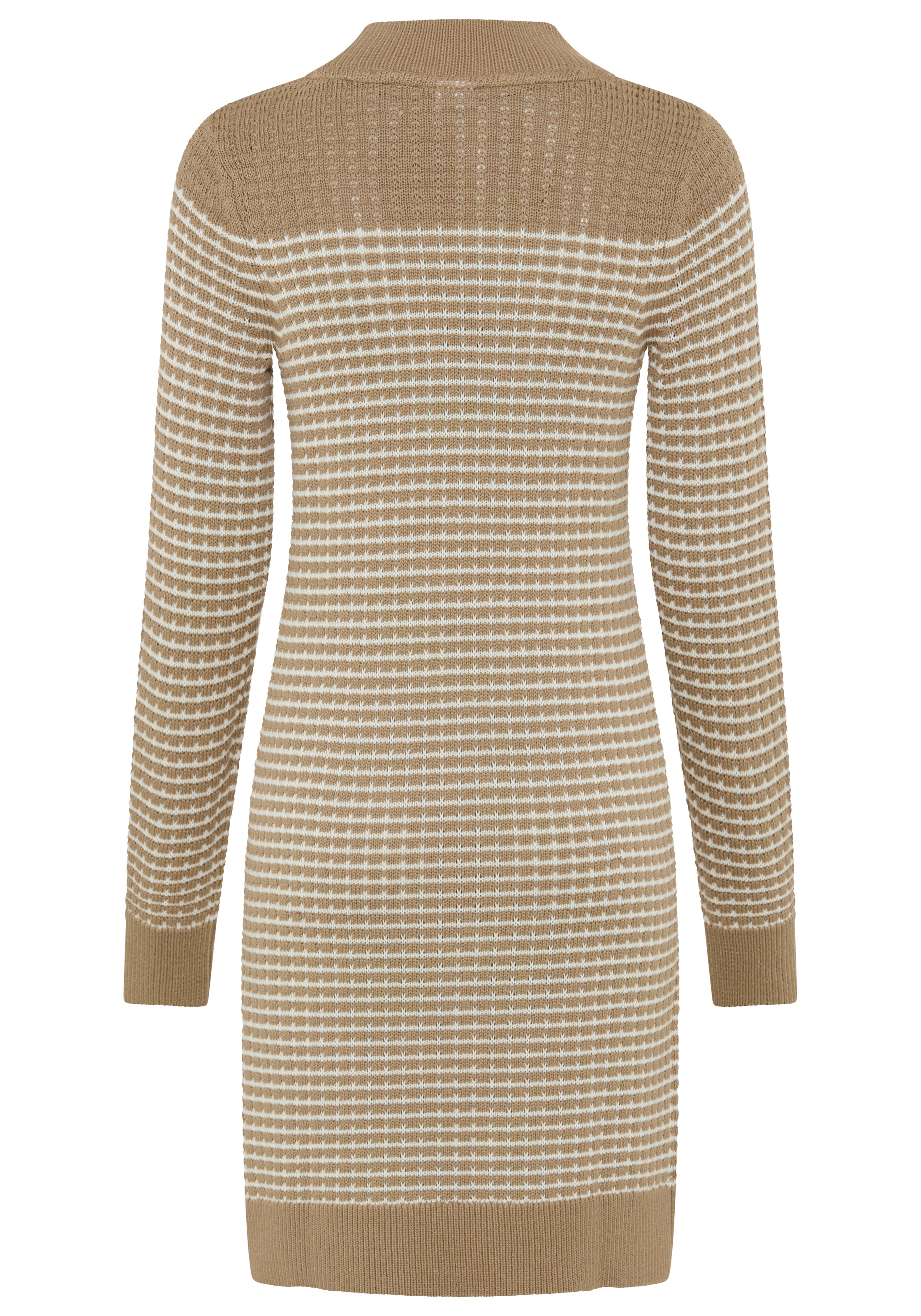KangaROOS Robe en tricot avec coupe confortable, manches longues, longueur env. mi-cuisse