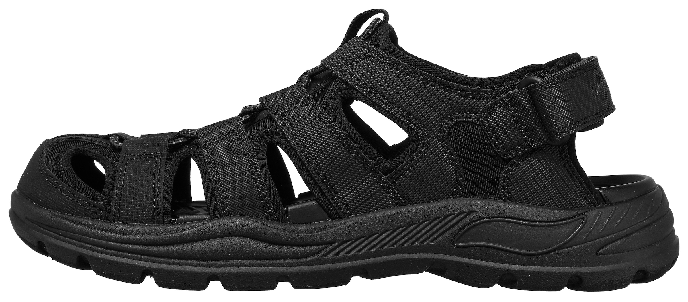 Skechers Sandale »VERLANDER«, Sommerschuh, Klettschuh, Freizeitsandale, mit Klett an der Ferse