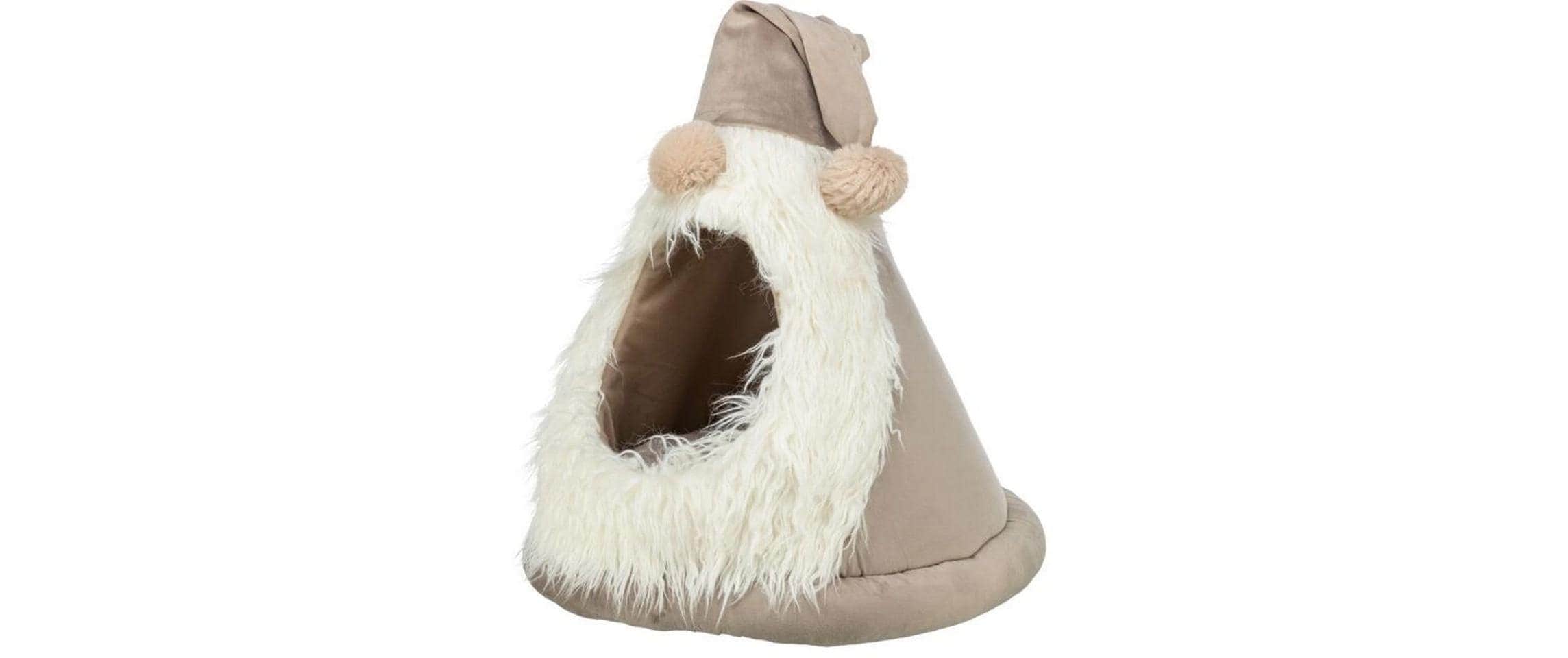 TRIXIE Katzenzelt »Xmas Wichtel Höhle ø 45 × 47 cm«