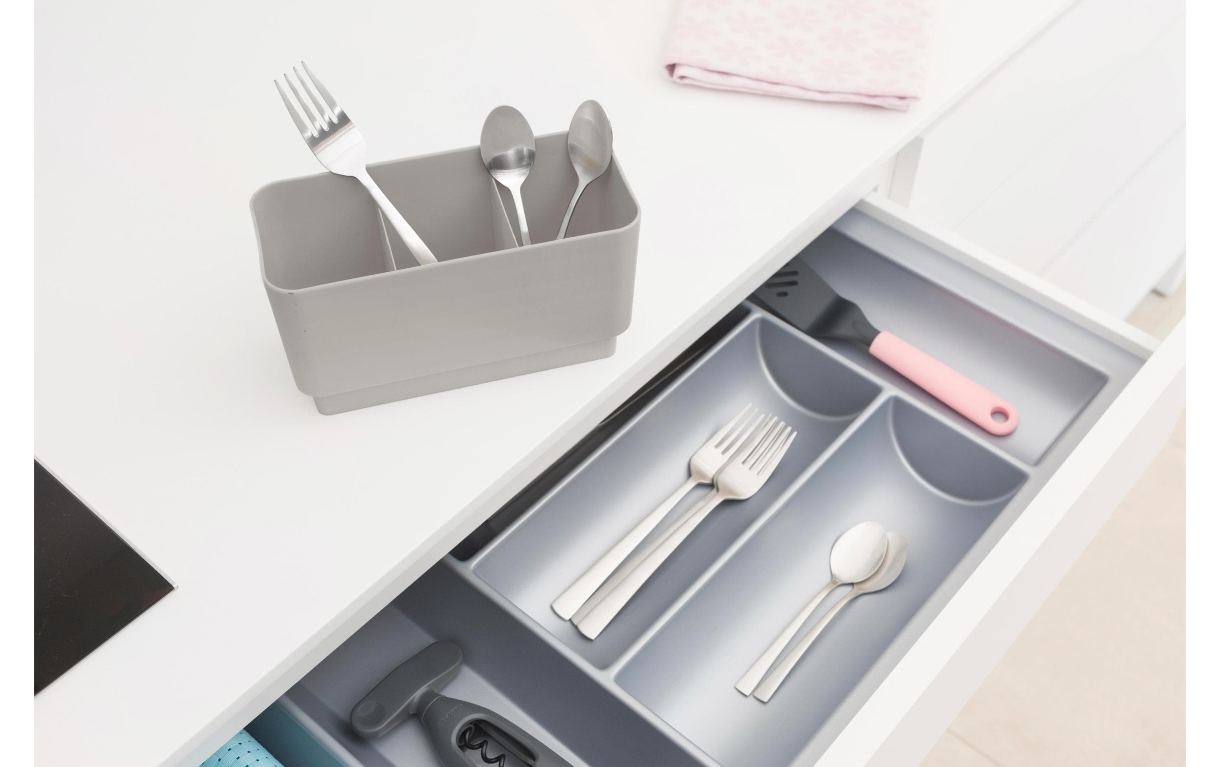 Brabantia Geschirrständer »Compact mid grey«