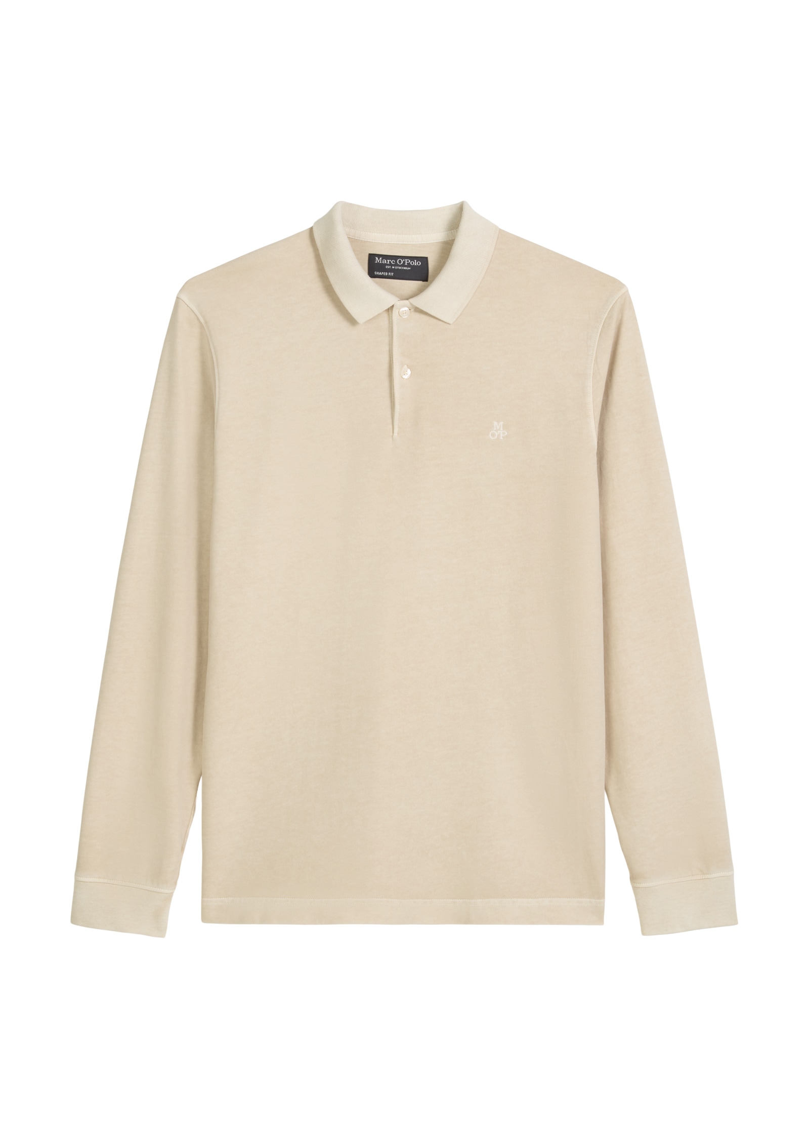Marc O'Polo Polo à manches longues im Washed-Look
