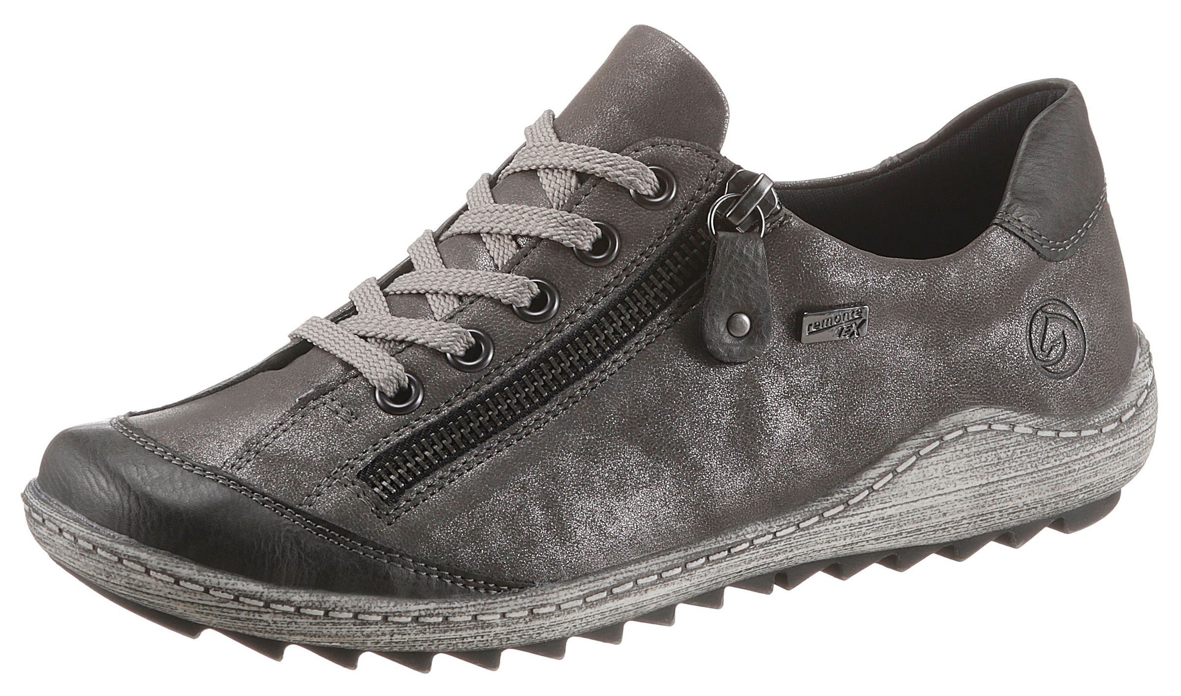 Image of Remonte Schnürschuh, in Metallic-Optik bei Ackermann Versand Schweiz