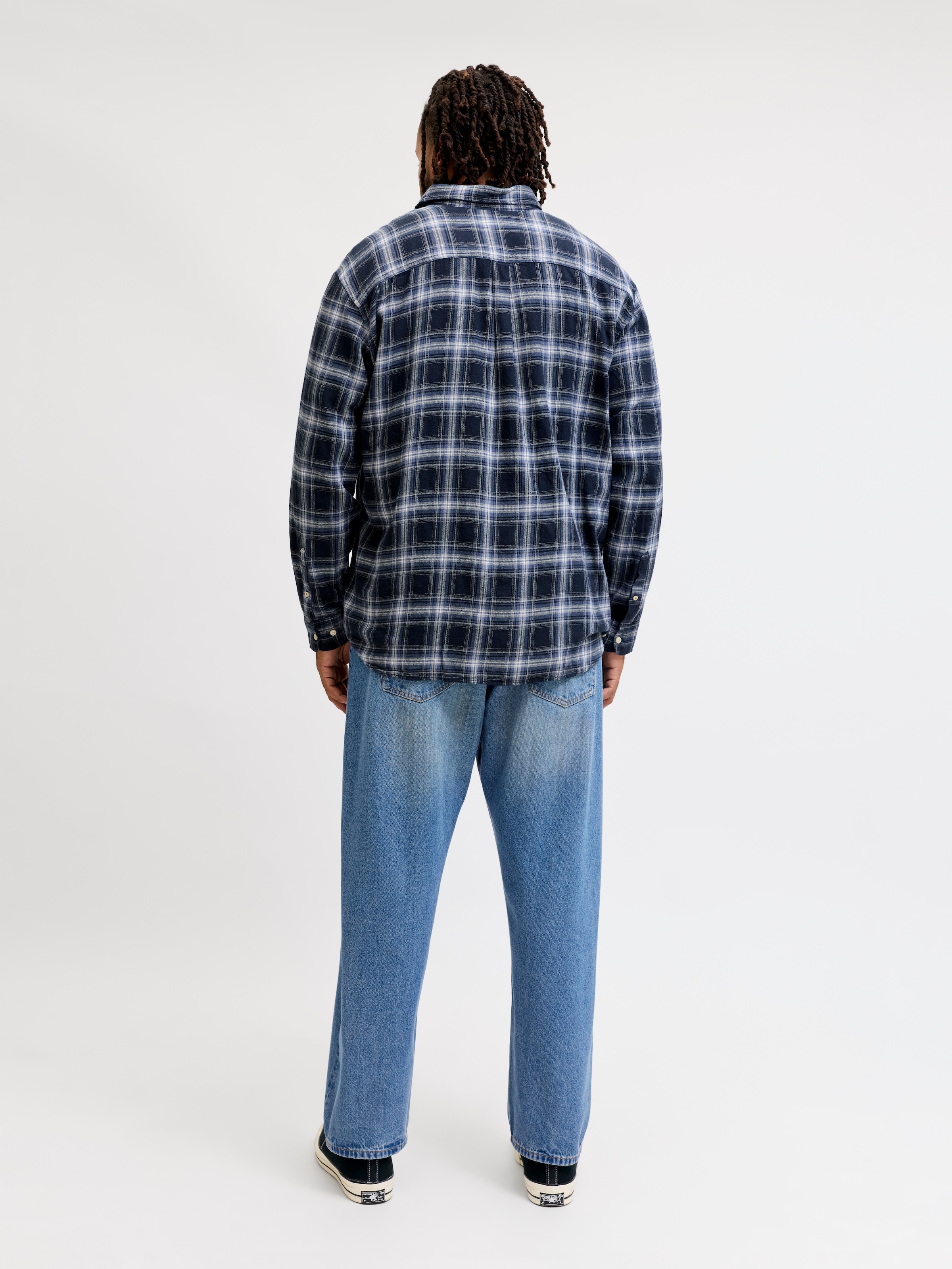 Jack & Jones PlusSize Jeans Relax-fit »JJICHRIS JJORIGINAL AT 044 SN PLS« coton, coupe décontractée