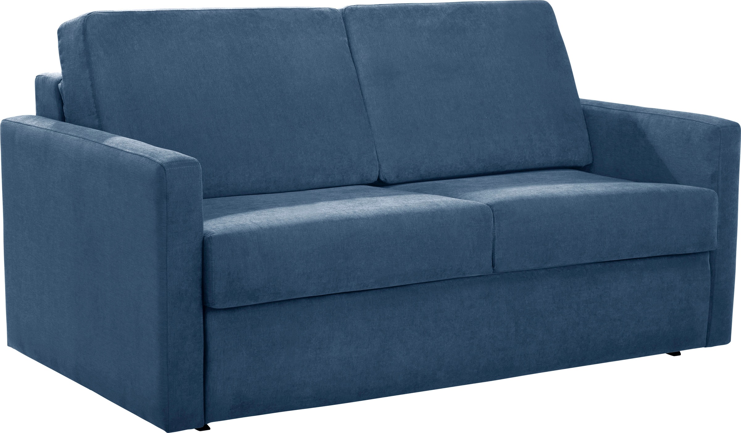Places of Style Schlafsofa »Goldfarbenpoint 162 cm, Dauerschläfer, Liegefläche 120/200cm,«, 2-Sitzer mit Bettfunktion, Bonell-Federkernmatratze