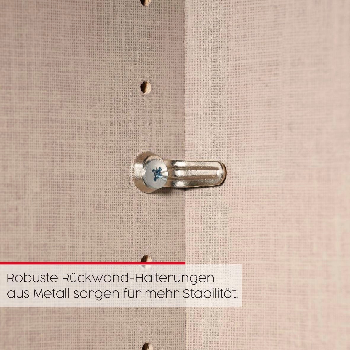 rauch Schwebetürenschrank »Kleiderschrank Schrank Garderobe Wäscheschrank TEGIO« mit hochwertigen Holzdekoraufleistung und Glasfront MADE IN GERMANY