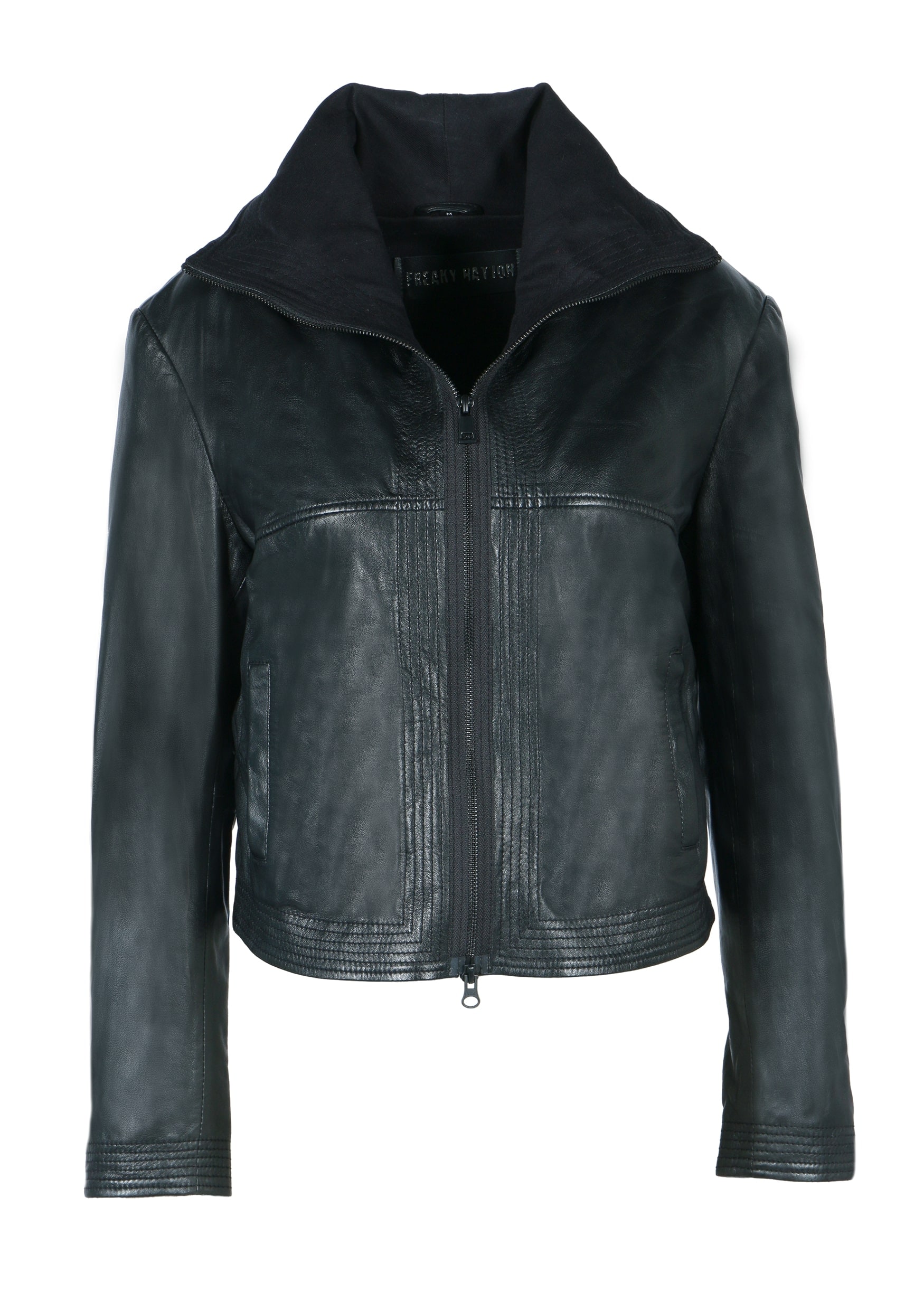 Image of Freaky Nation Lederjacke "My Joy-FN"