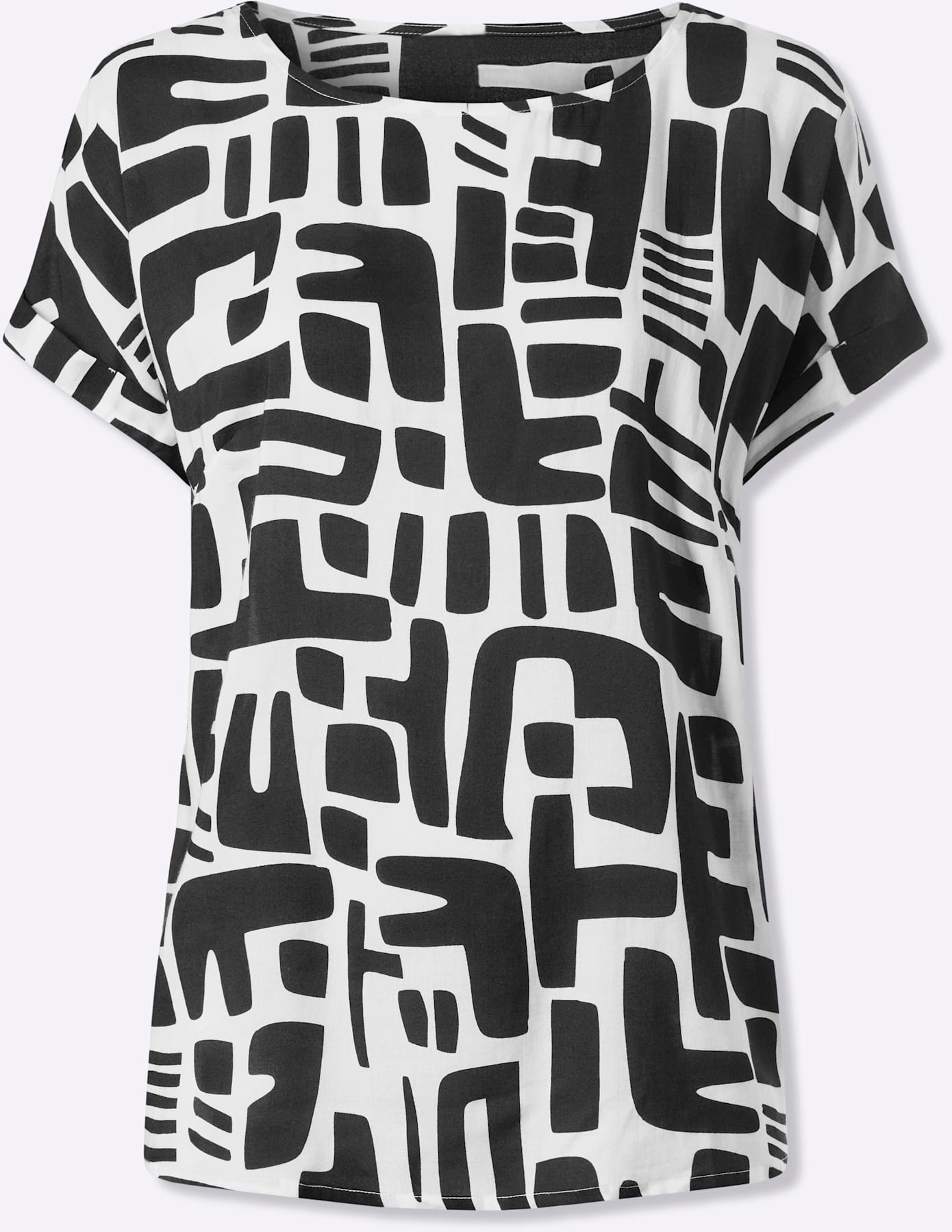 heine Kurzarmbluse
