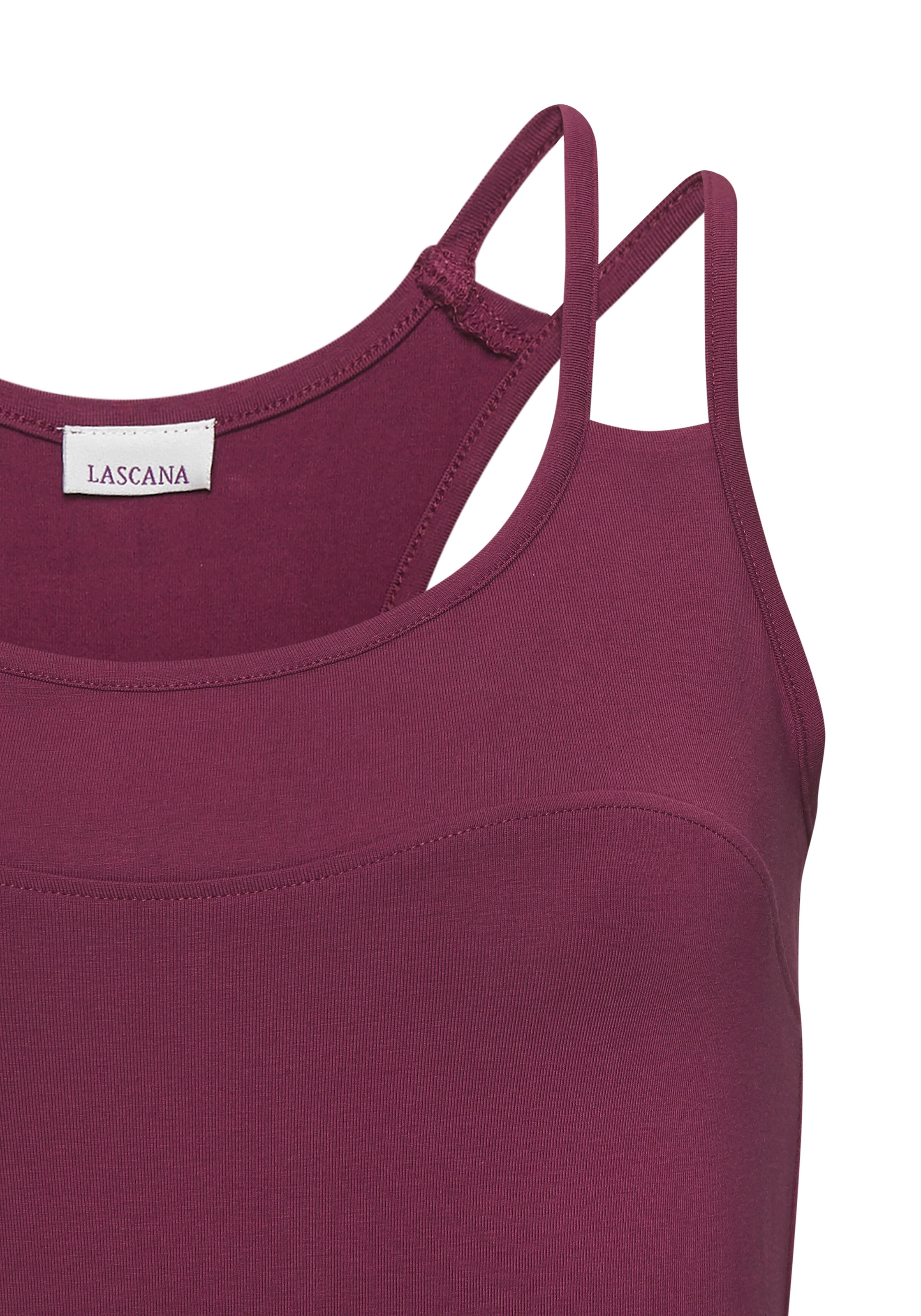 LASCANA ACTIVE Crop-Top, mit Teilungsnaht