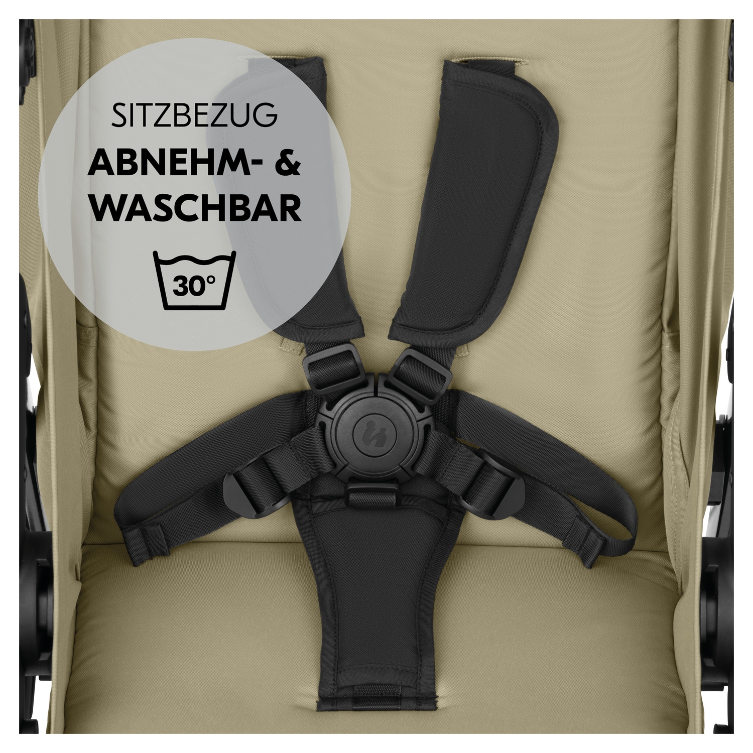 Hauck Kinder-Buggy »Shop N Care, Olive« 22 kg bis 22 kg belastbar; kompatibel mit Babyschale