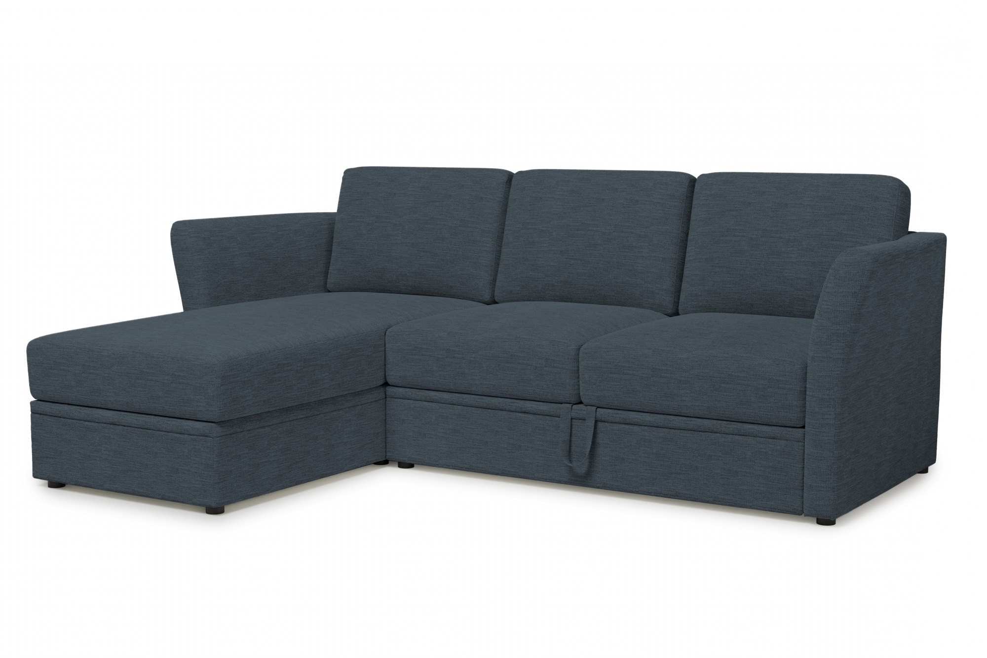 Home affaire Ecksofa »Lavars, L-Form, Schlafsofa«, mit Bettfunktion und Stauraum, in zwei verschiedenen Bezugsqualitäten