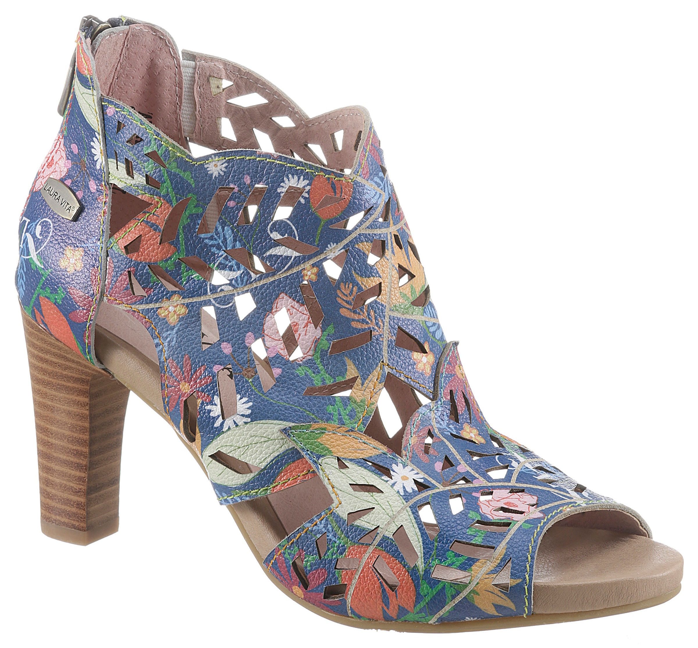 Image of LAURA VITA Sandalette »ALBANE 04«, mit Fersenreissverschluss bei Ackermann Versand Schweiz