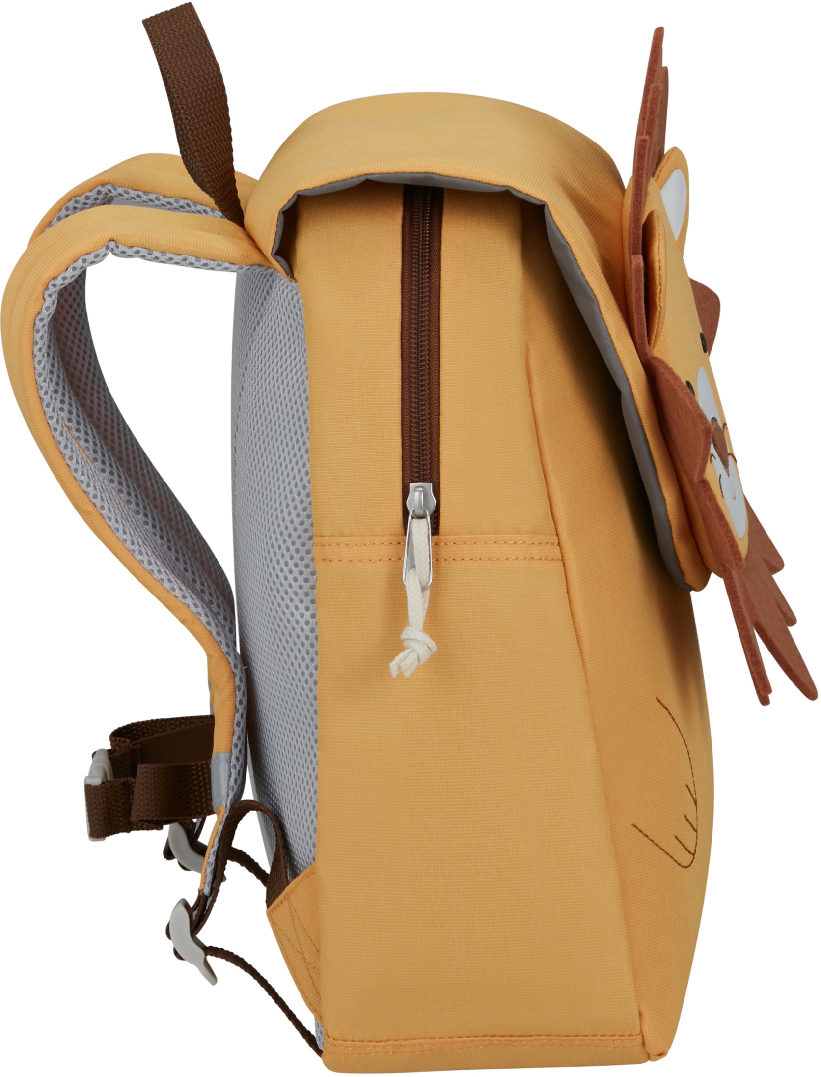 Samsonite Kinderrucksack »Happy Sammies ECO, S+, Lion Lester«, reflektierende Details, Kindergartenrucksack Kinderfreizeitrucksack Kinder-Backpack