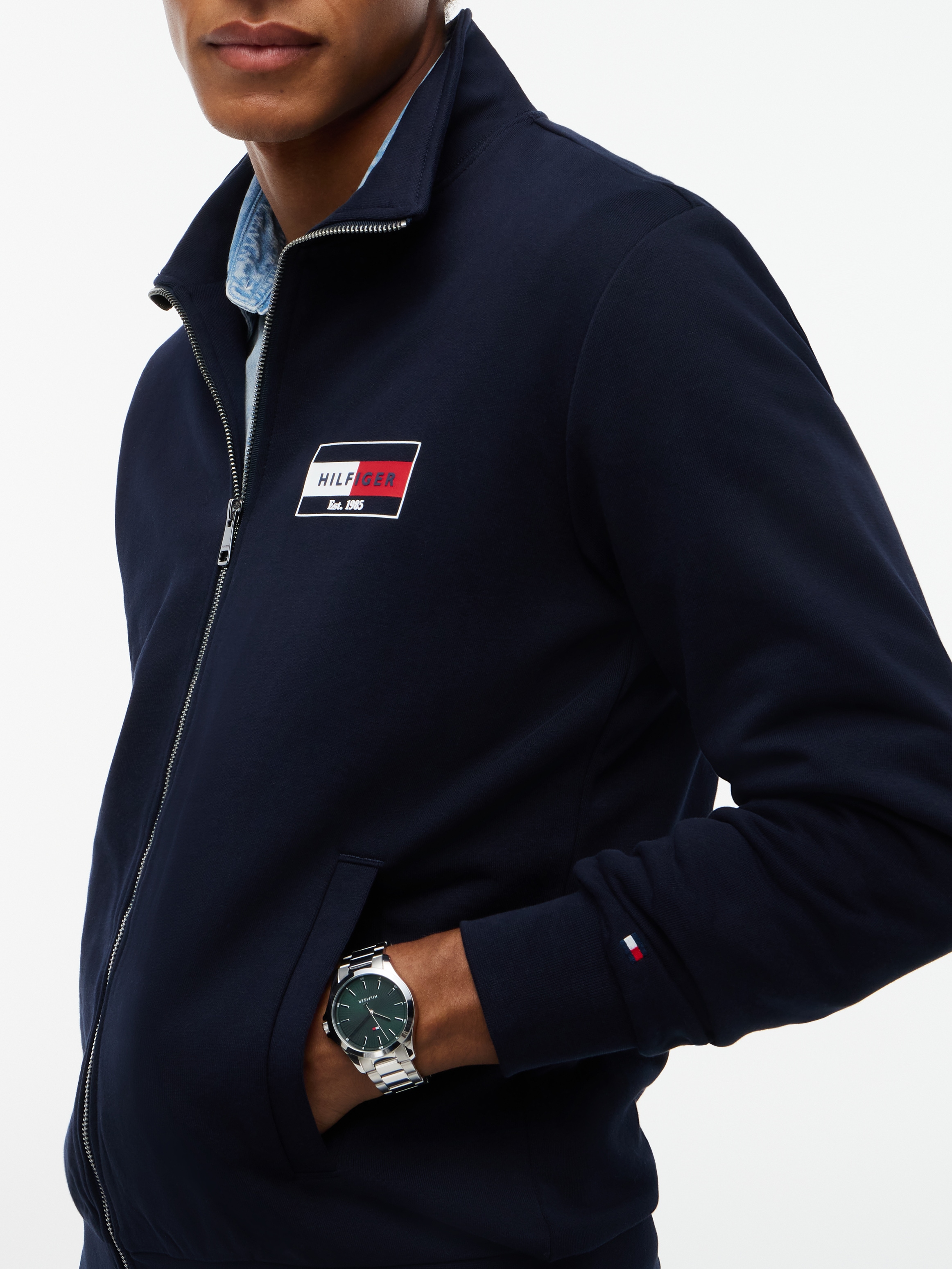 Tommy Hilfiger Veste sweat »BRAND LOVE SMALL FLAG REGULAR«