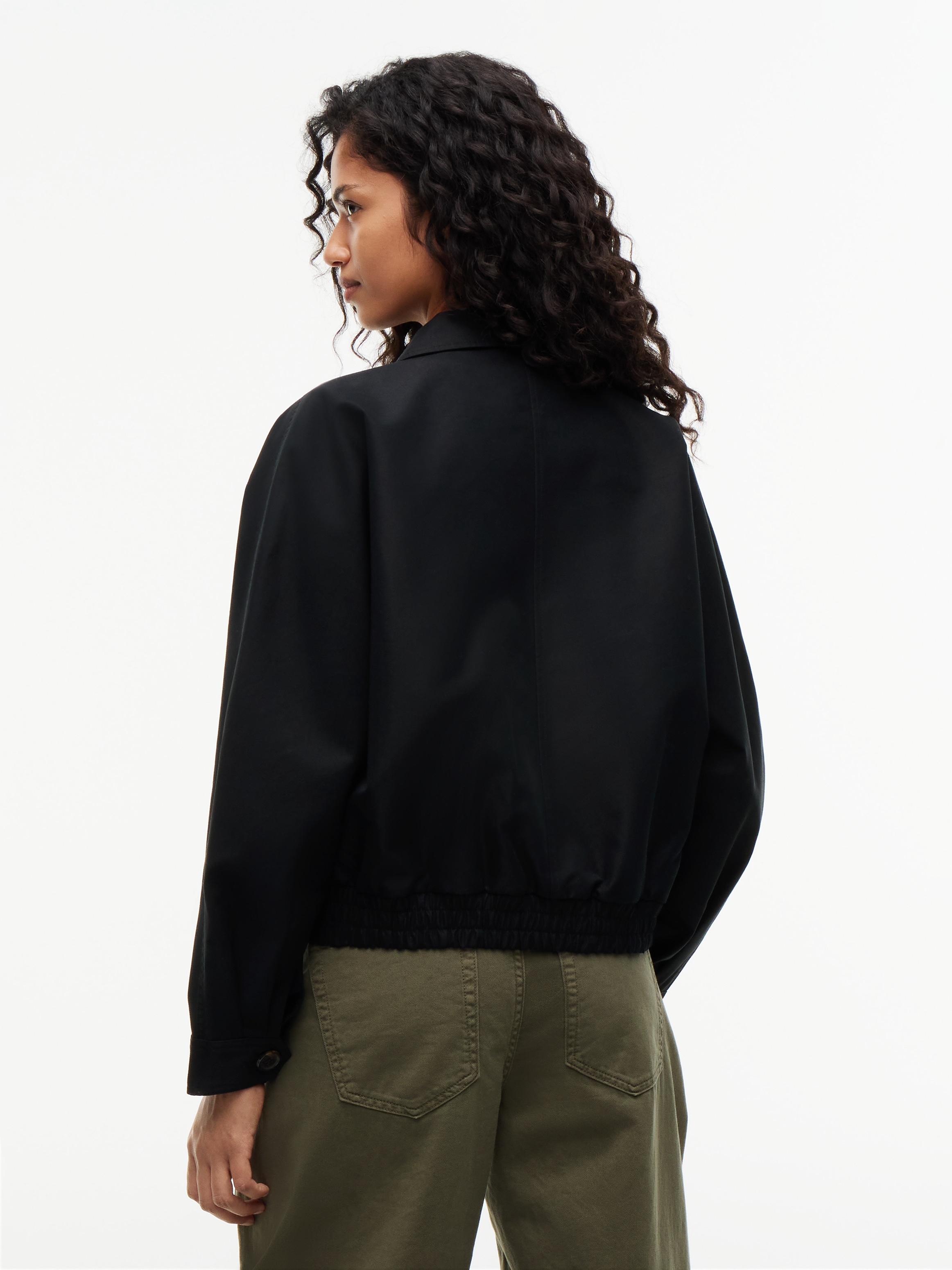 Tommy Jeans Blouson »TJW SCRIPT COACH JACKET« Baumwollmischung