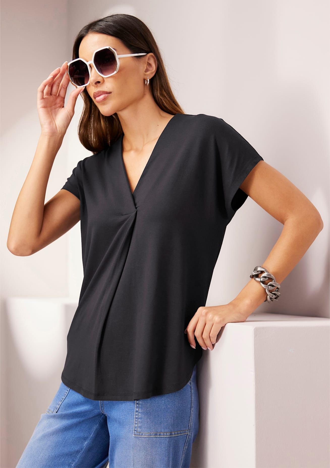 heine Blusenshirt "Shirtbluse" 1 Stk.