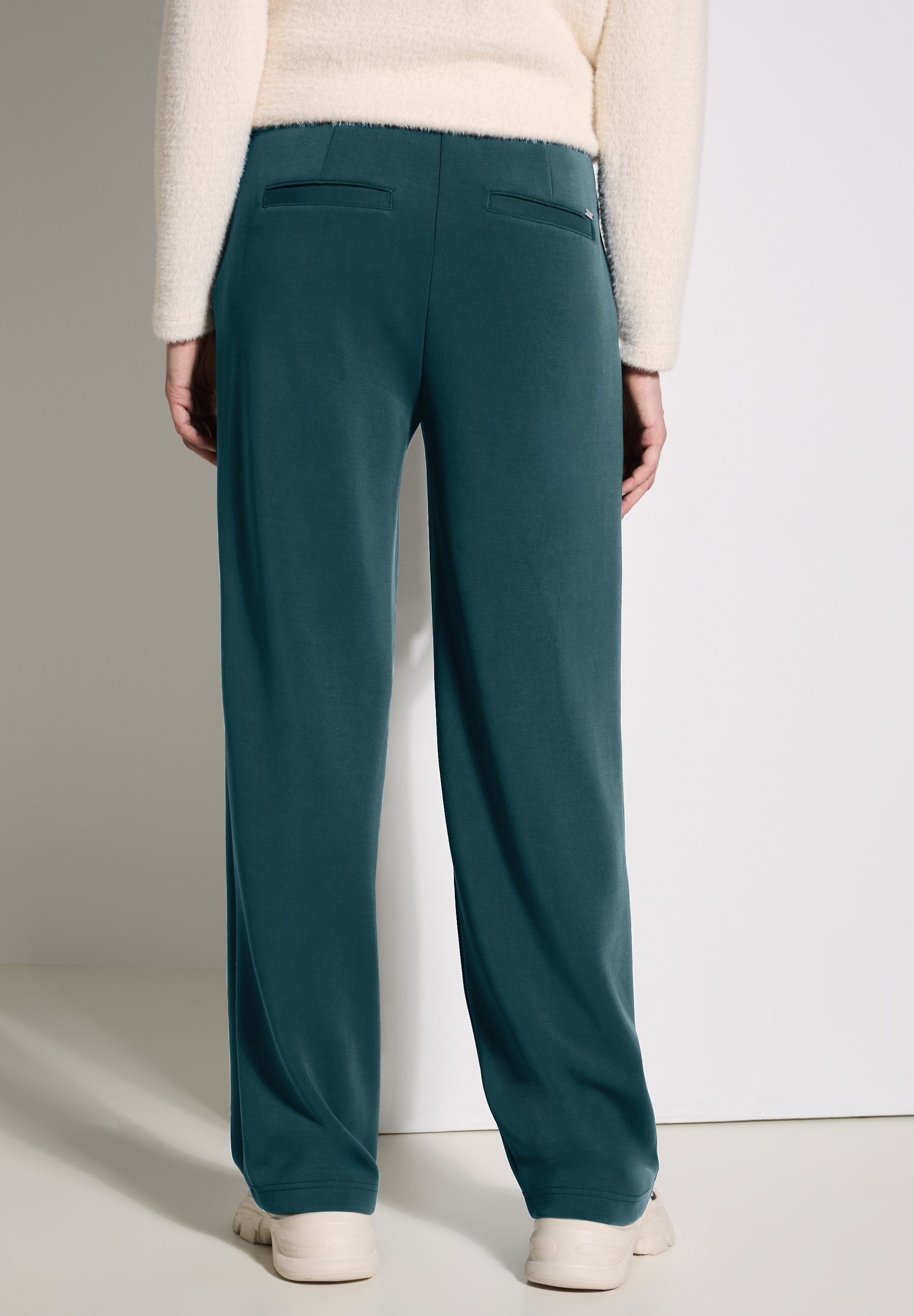 Cecil Stoffhose »Style Neele«, Sommerhose mit weitem Bein