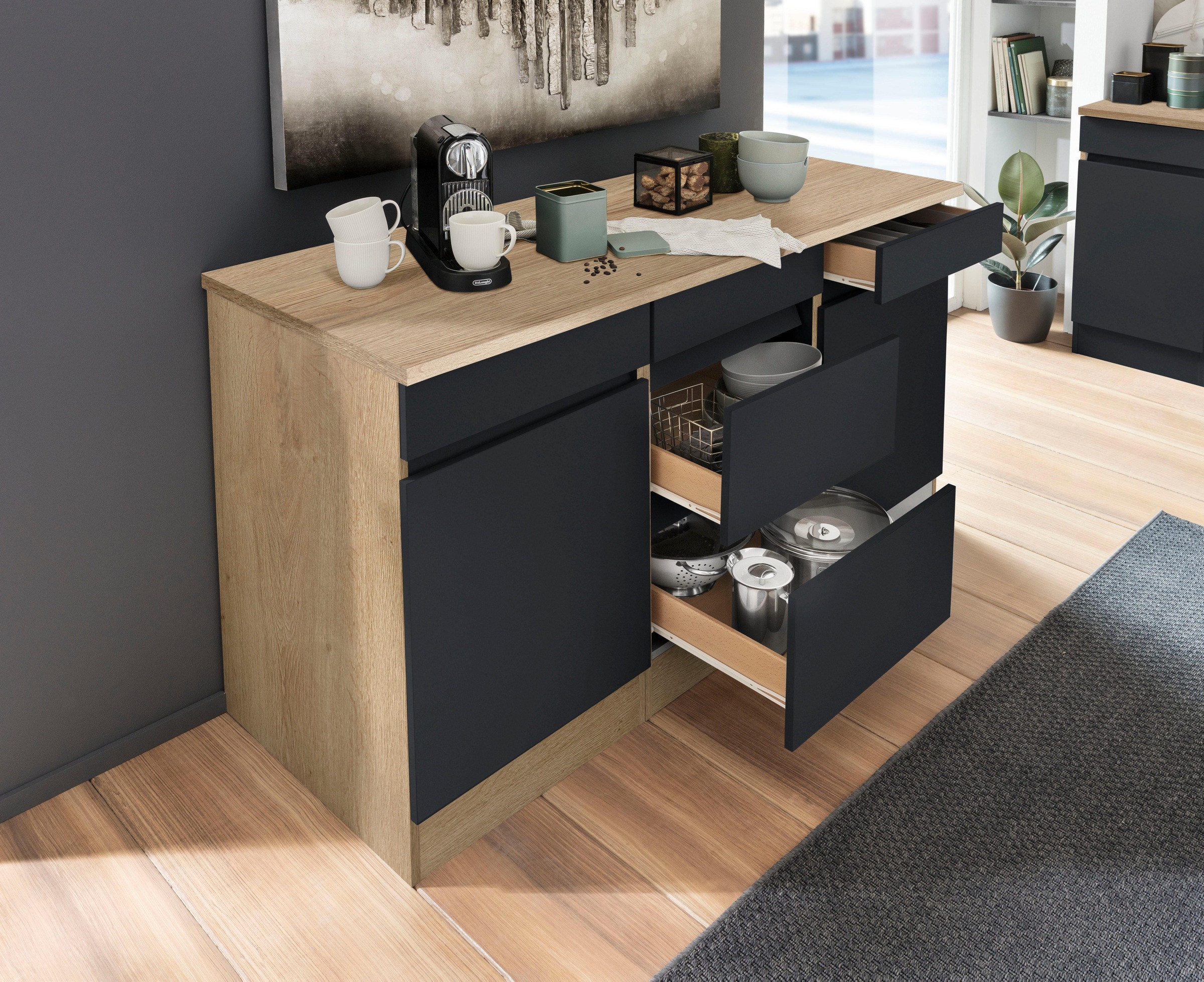OPTIFIT Armoire basse »Roth« Breite 150 cm