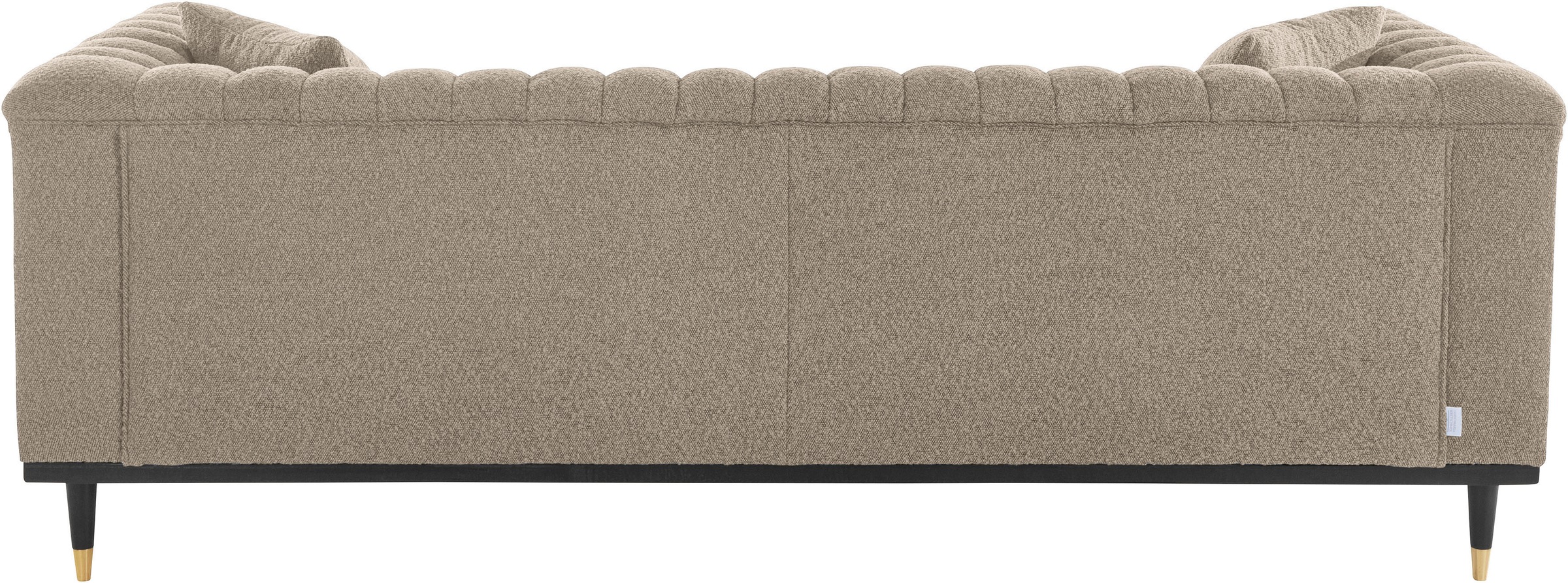 Home affaire 3-Sitzer »Chamby New« im Bouclé-Strukturbezug mit Steppung im Lehnenbereich