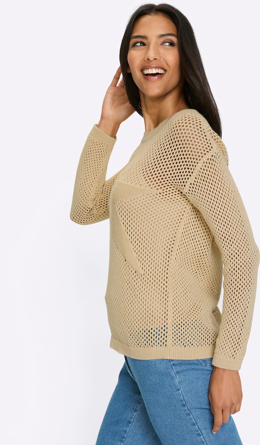 Classic Basics Pull ajouré »Ajour-Pullover«