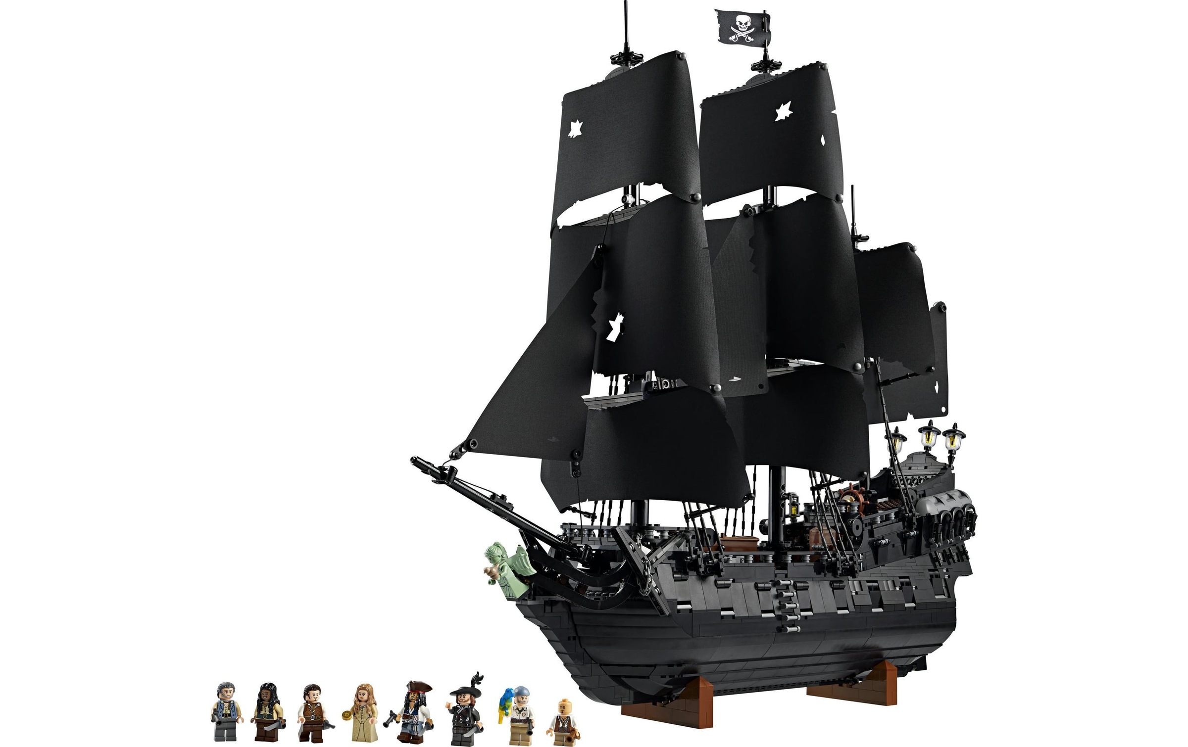 Image of LEGO Konstruktionsspielsteine "Icons Captain Jack Sparrows Piratenschiff 10365"