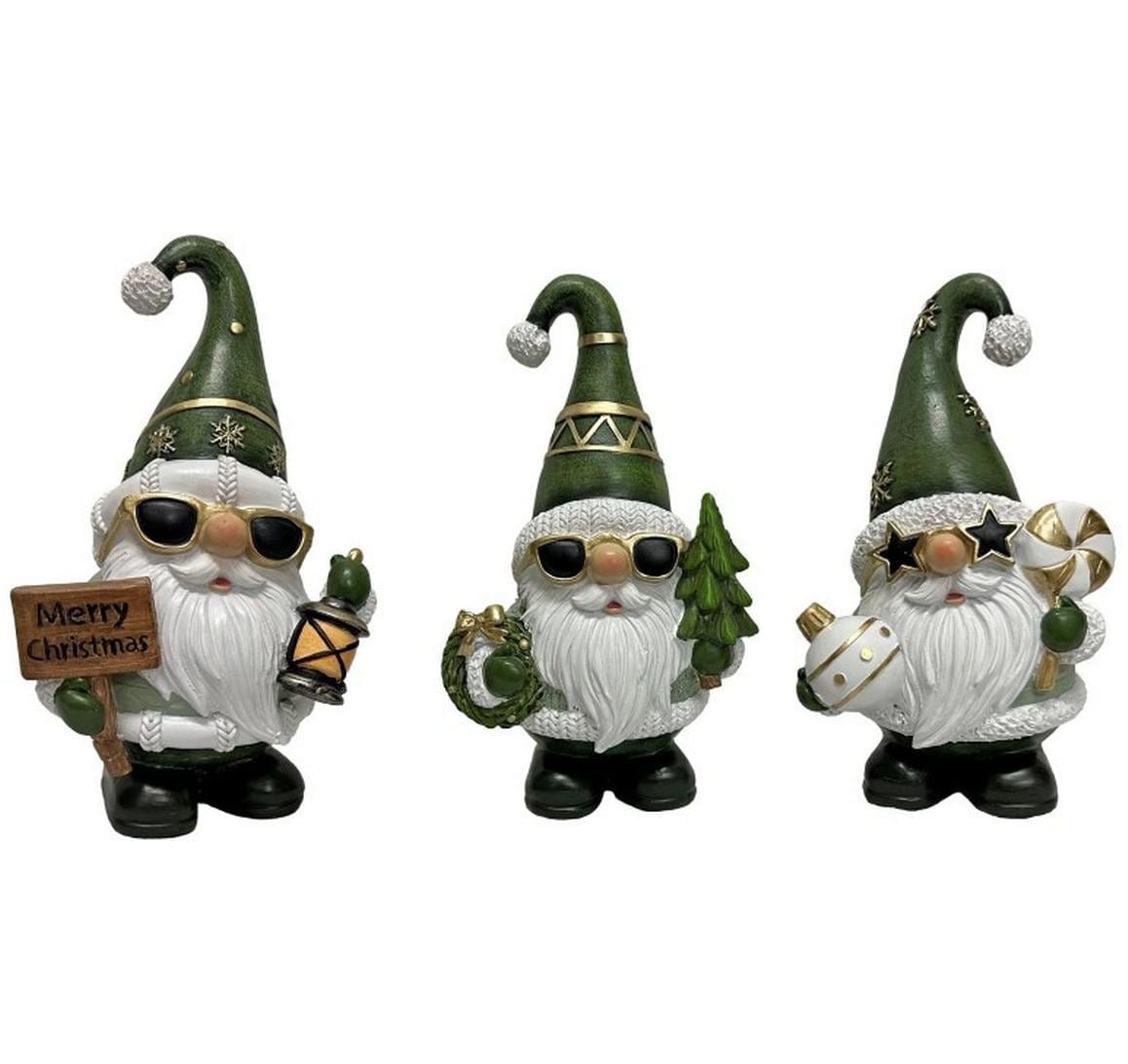 Image of Weihnachtsfigur "Dameco Santas 3-er Set"