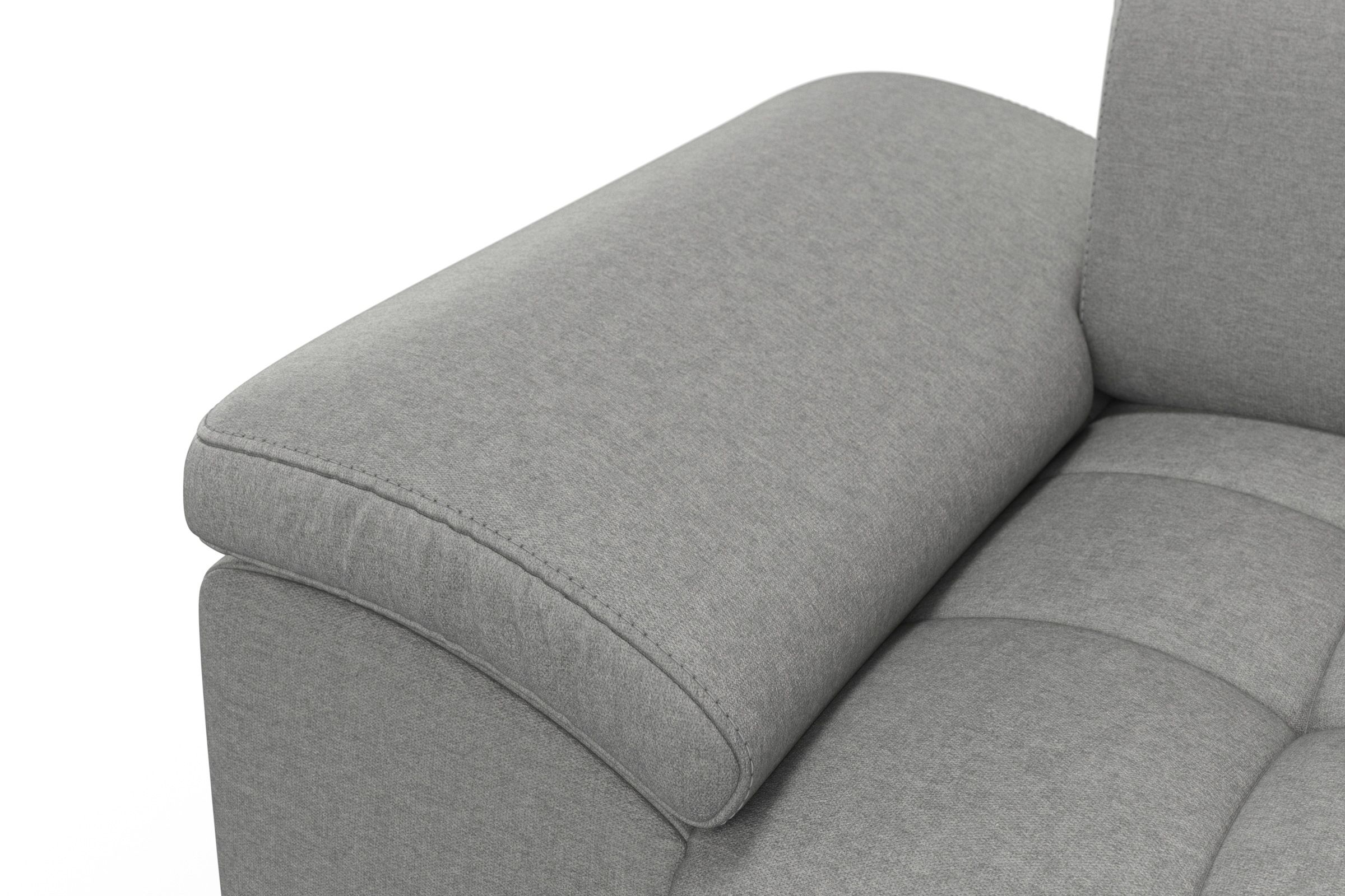 sit&more Ecksofa »Cool L-Form« wahlweise mit Kopfteilverstellung und Vorziehsitz, motorisch