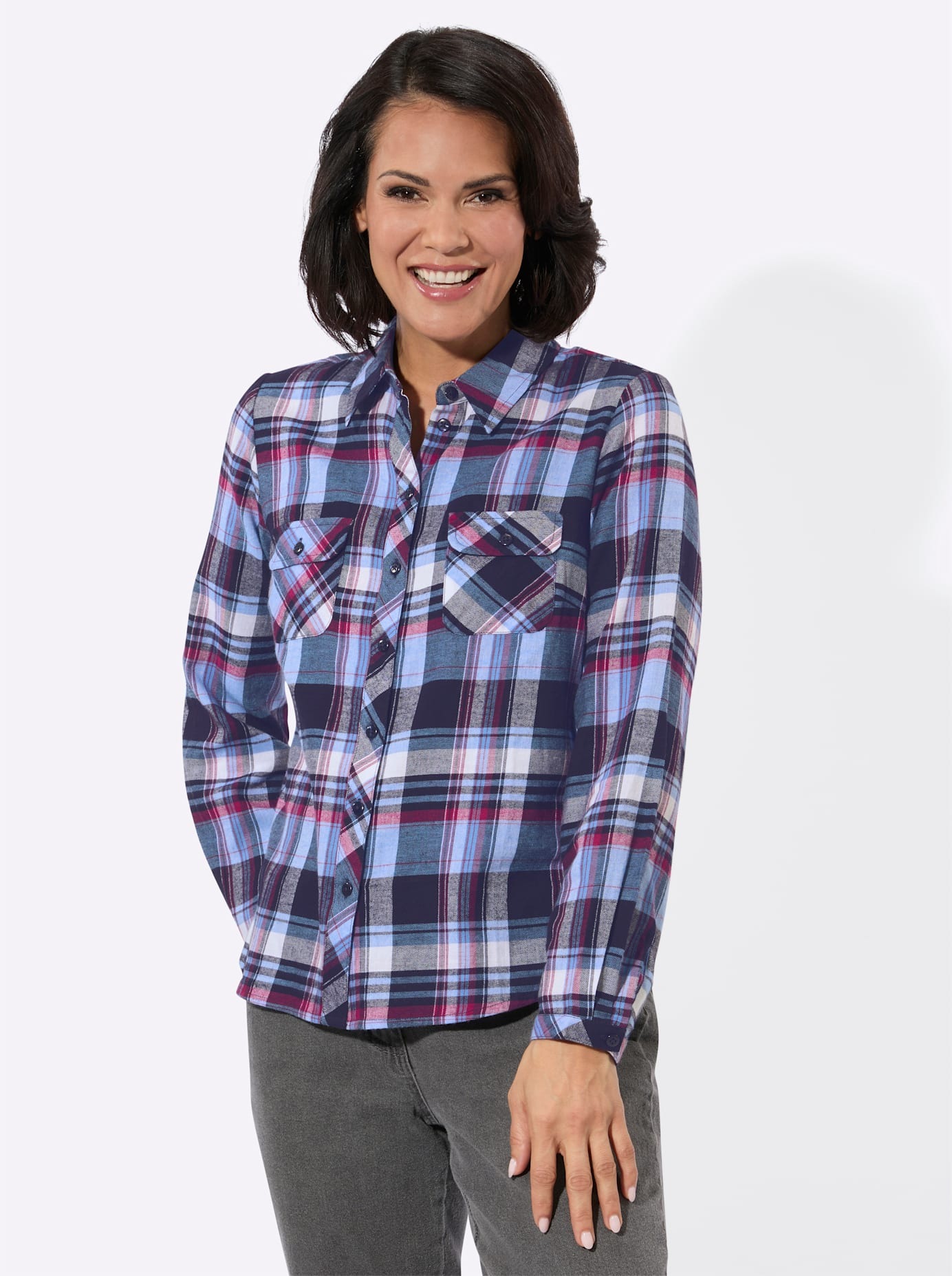 Casual Looks Flanellbluse
