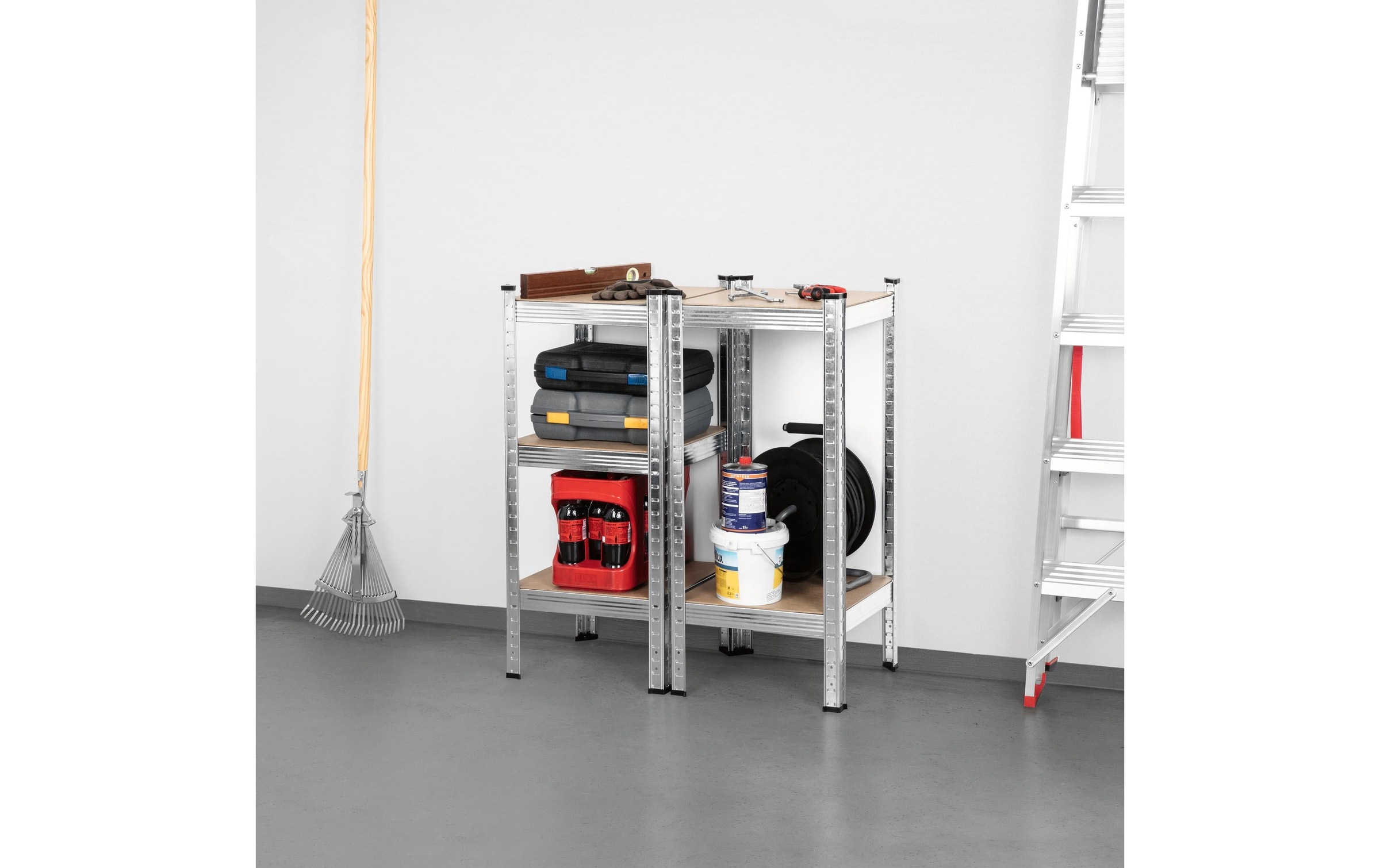 EASYmaxx Schwerlastregal »180 x 40 x 40 cm«