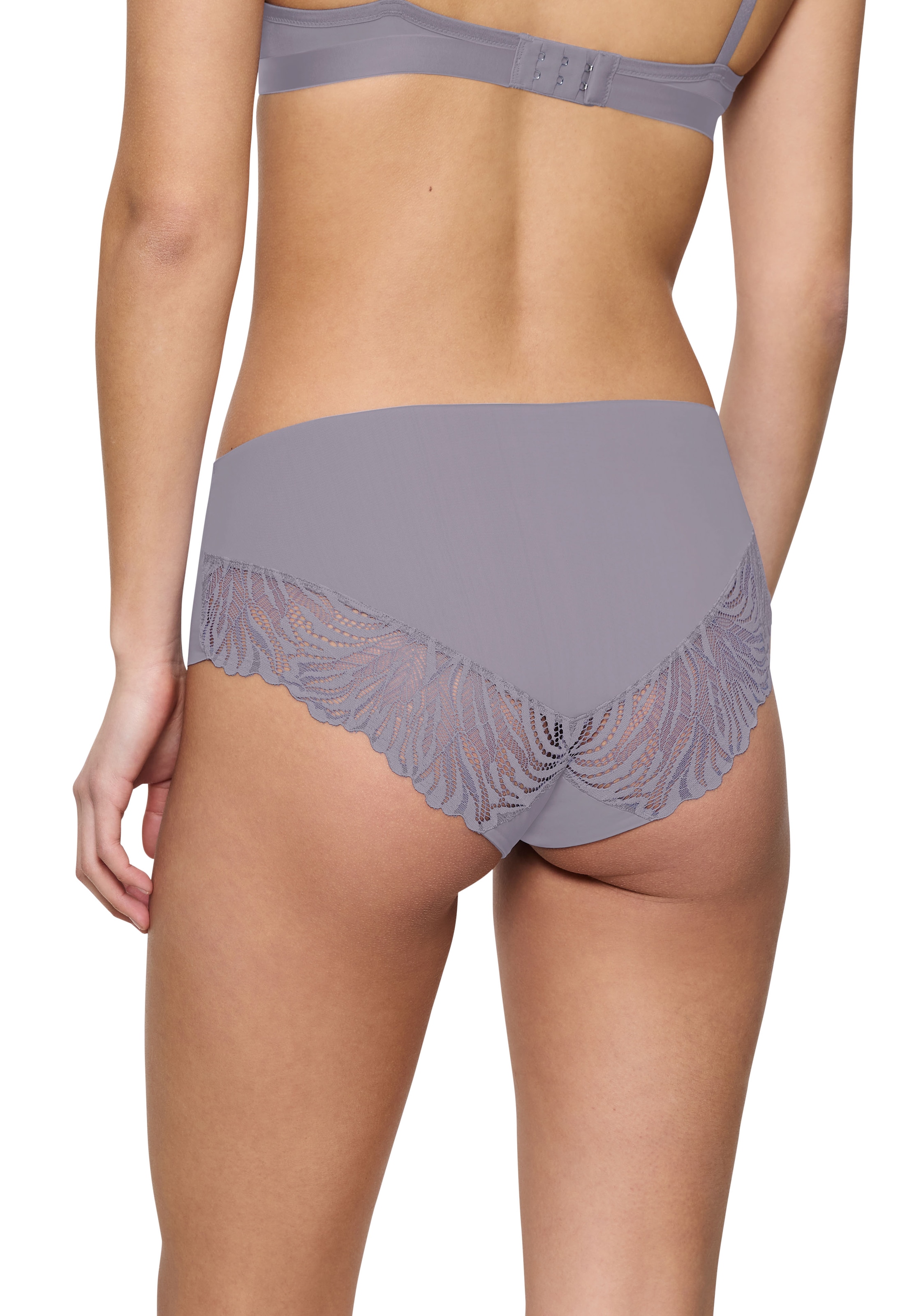 Triumph Maxislip »Pretty Micro«, nahtlos, feminine Spitze, Microfaser, hohe Bedeckung