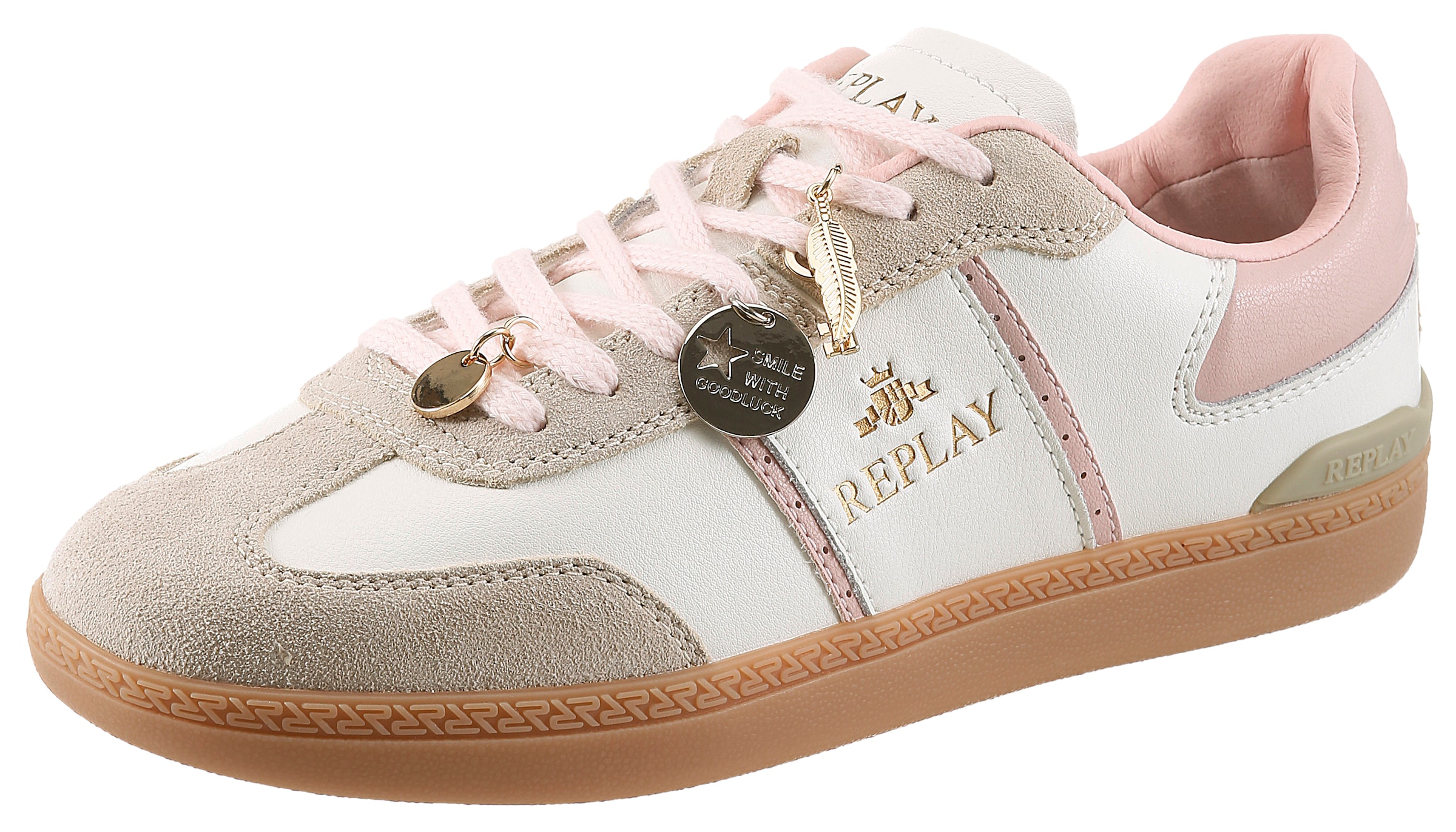 Image of Replay Plateausneaker Trend-Sneaker, Halbschuh, Schnürschuh mit Schmuckelementen