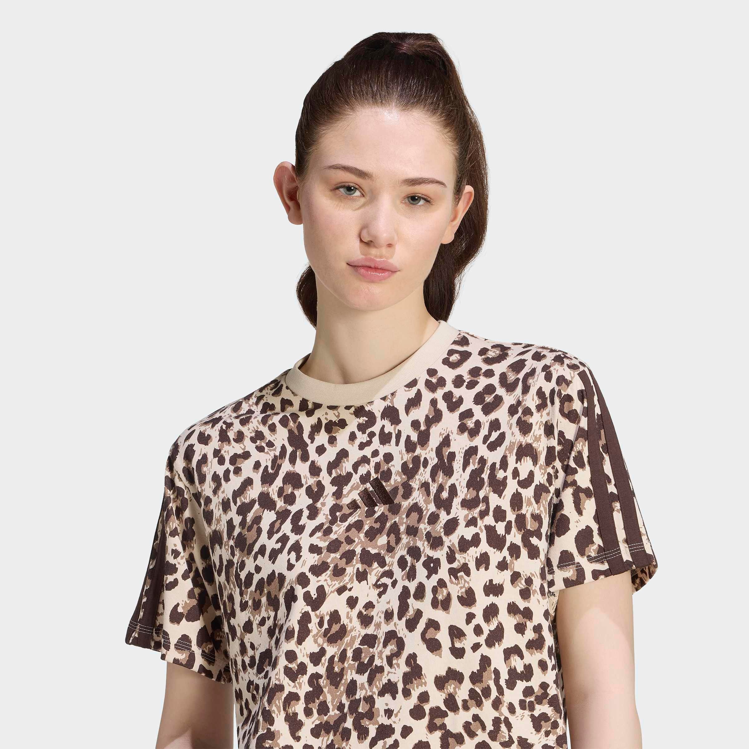 adidas Sportswear T-shirt »SEASONAL ESSENTIALS MIT ANIMALPRINT«