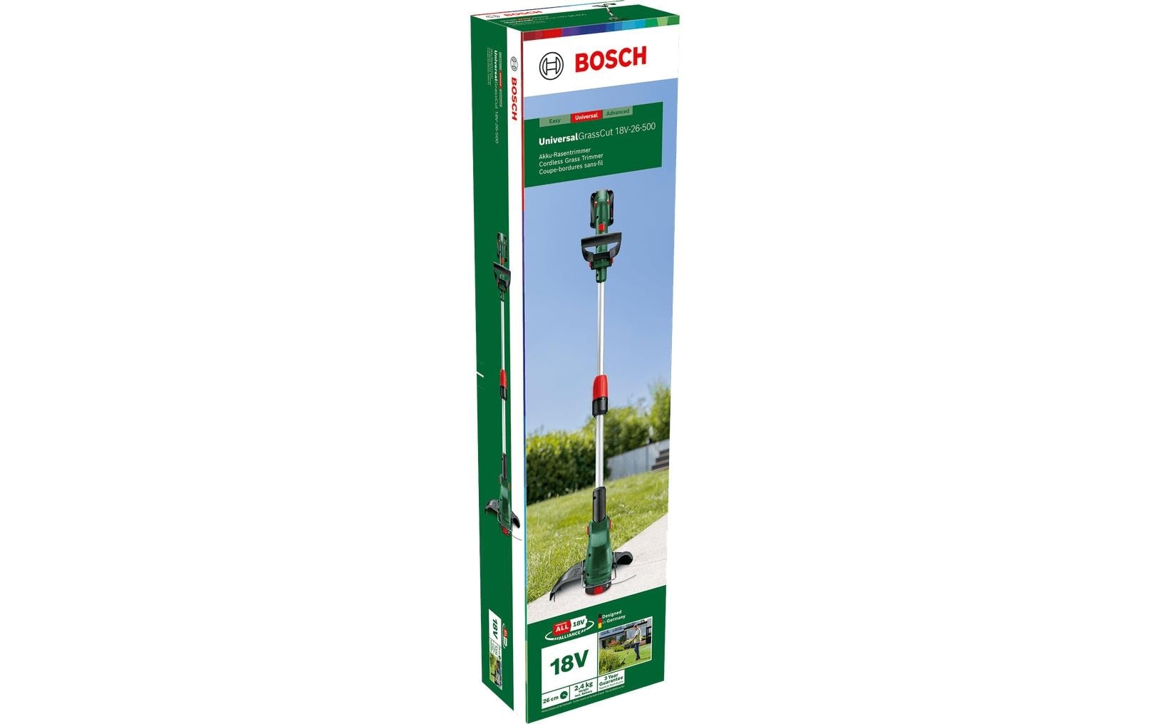 BOSCH Akku-Rasentrimmer »UniversalGrassCut 18 V-26-500 Kit«
