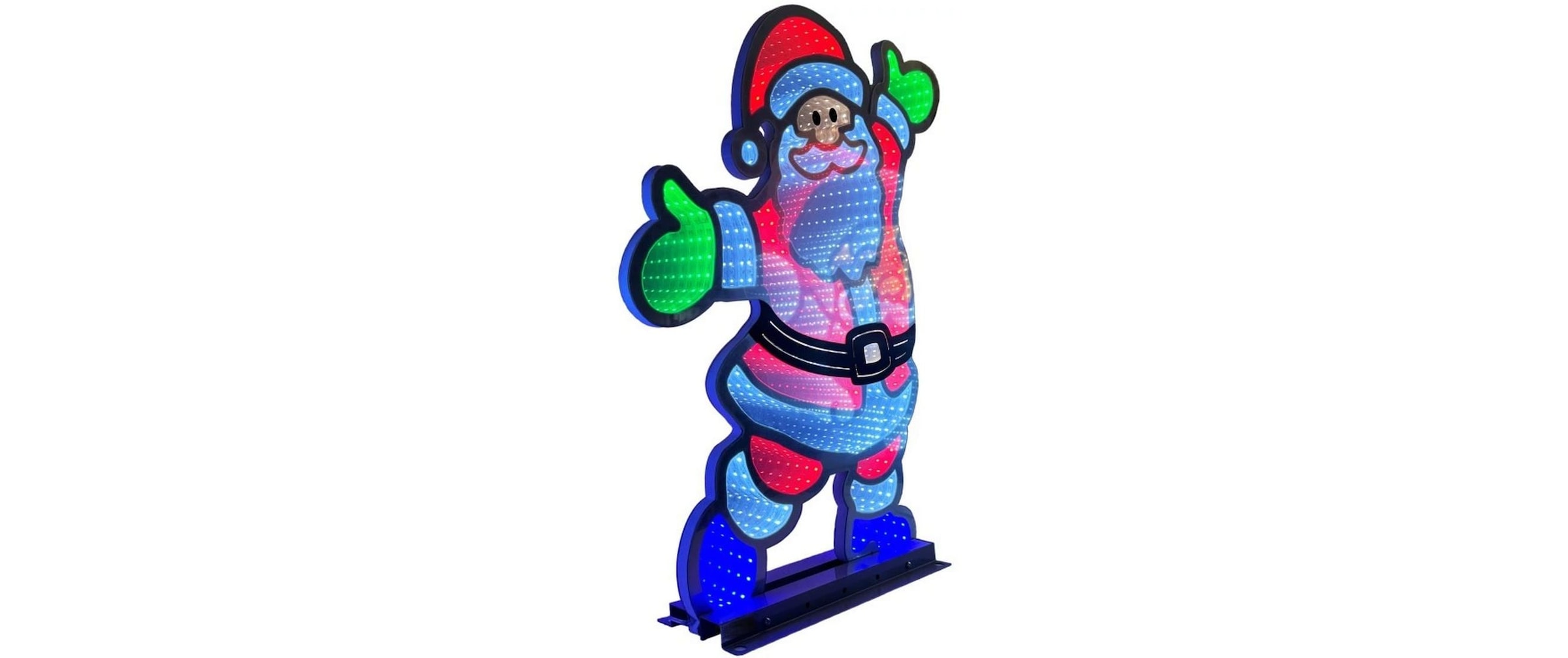   Figurine décorative LED »Dameco Santa Infinity Effekt, 5 cm x 42.5 cm x 61 cm«