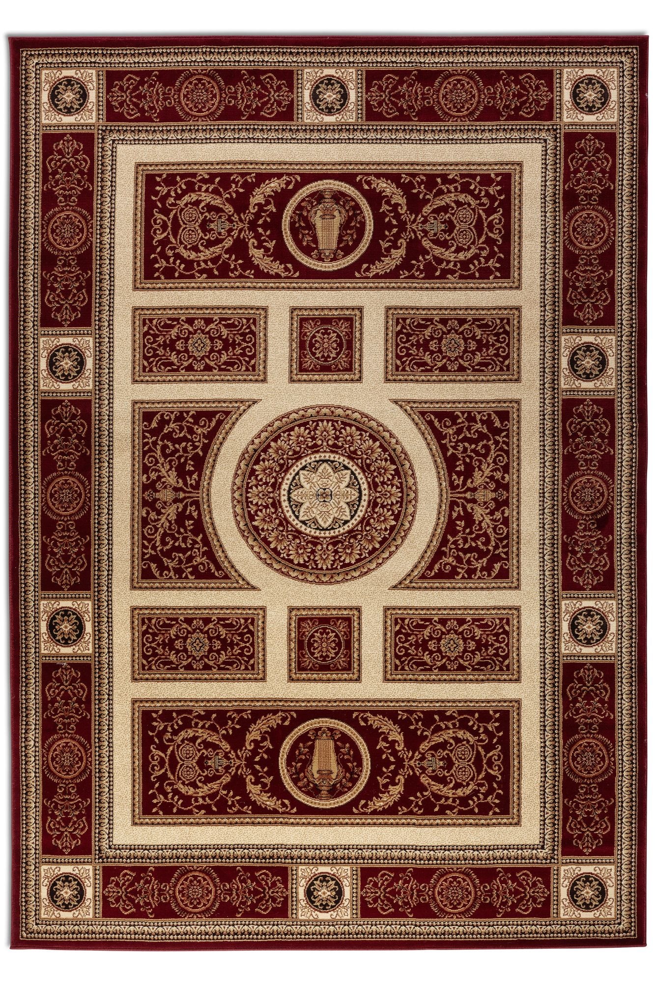 NORTHRUGS Teppich »Guzara«, rechteckig, 8 mm Höhe, Orient Optik, Läufer, strapazierfähig, pflegeleicht, robust