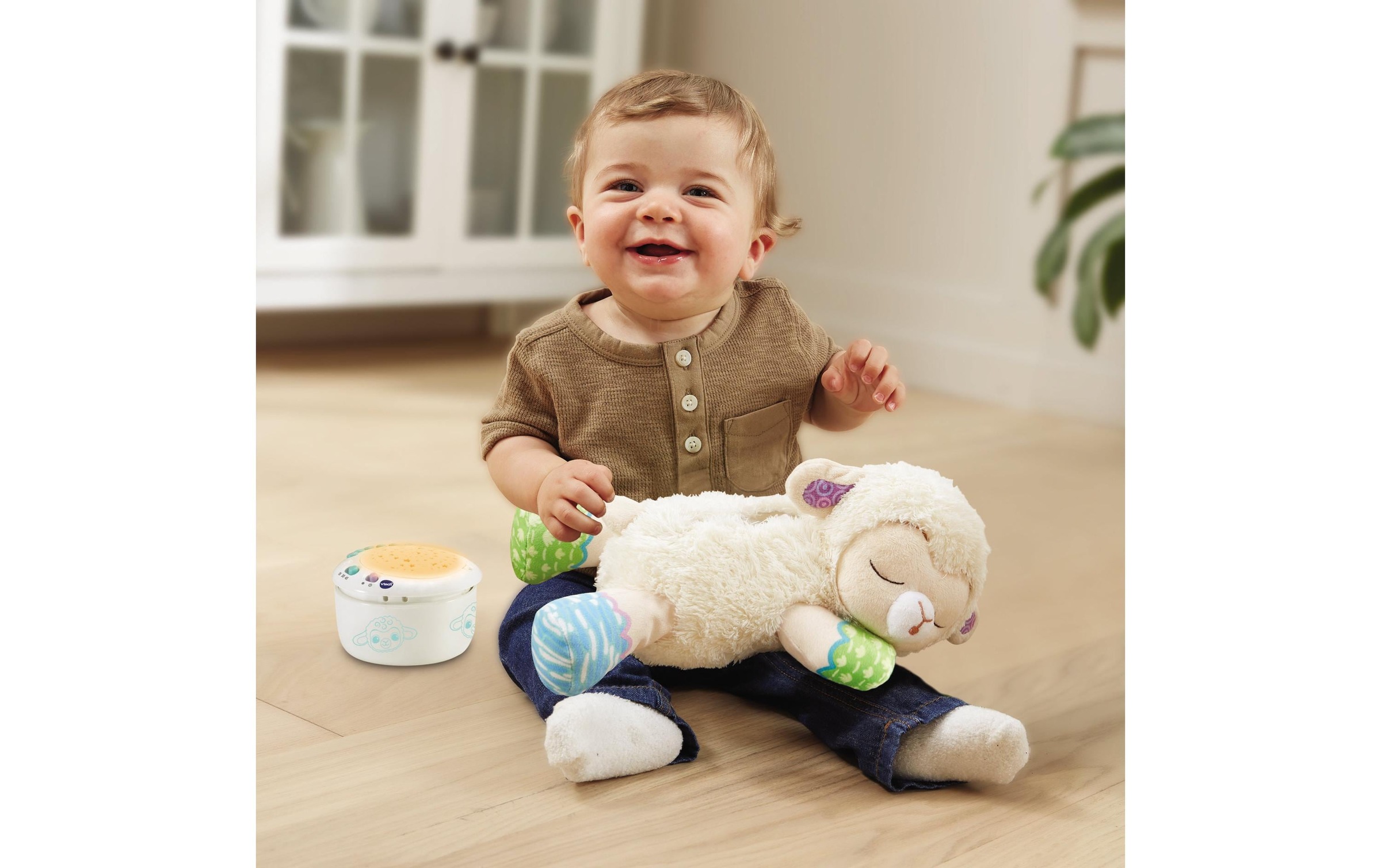 Vtech® Nachtlicht »mouton Nuit étoilée 3 en 1« Farbwechsler | Warmweiss