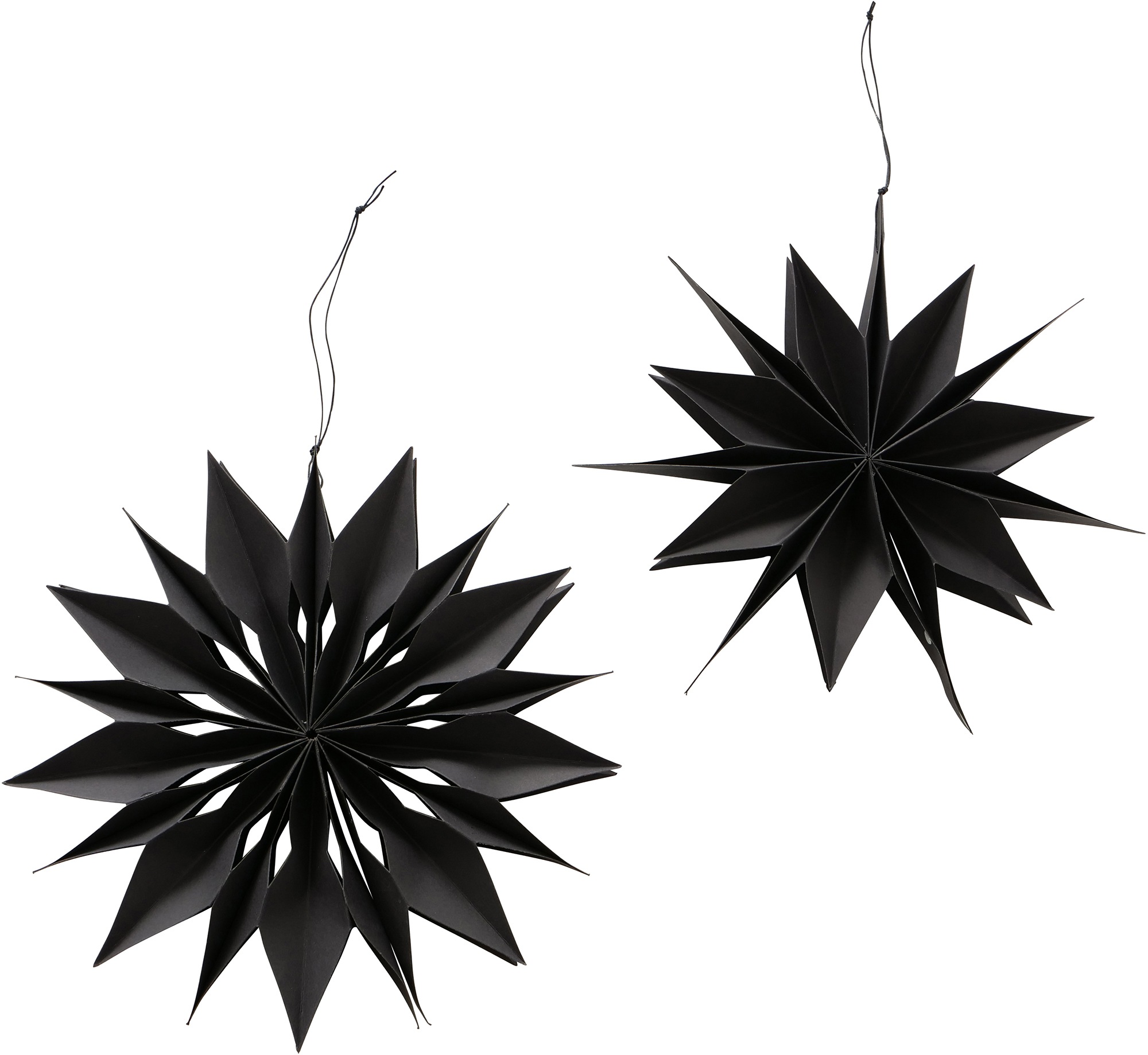 BOLTZE Dekostern »Weihnachtsstern, Kassia, Weihnachtsdeko«, (2 St.), Papierstern, Ø 30 cm kaufen
