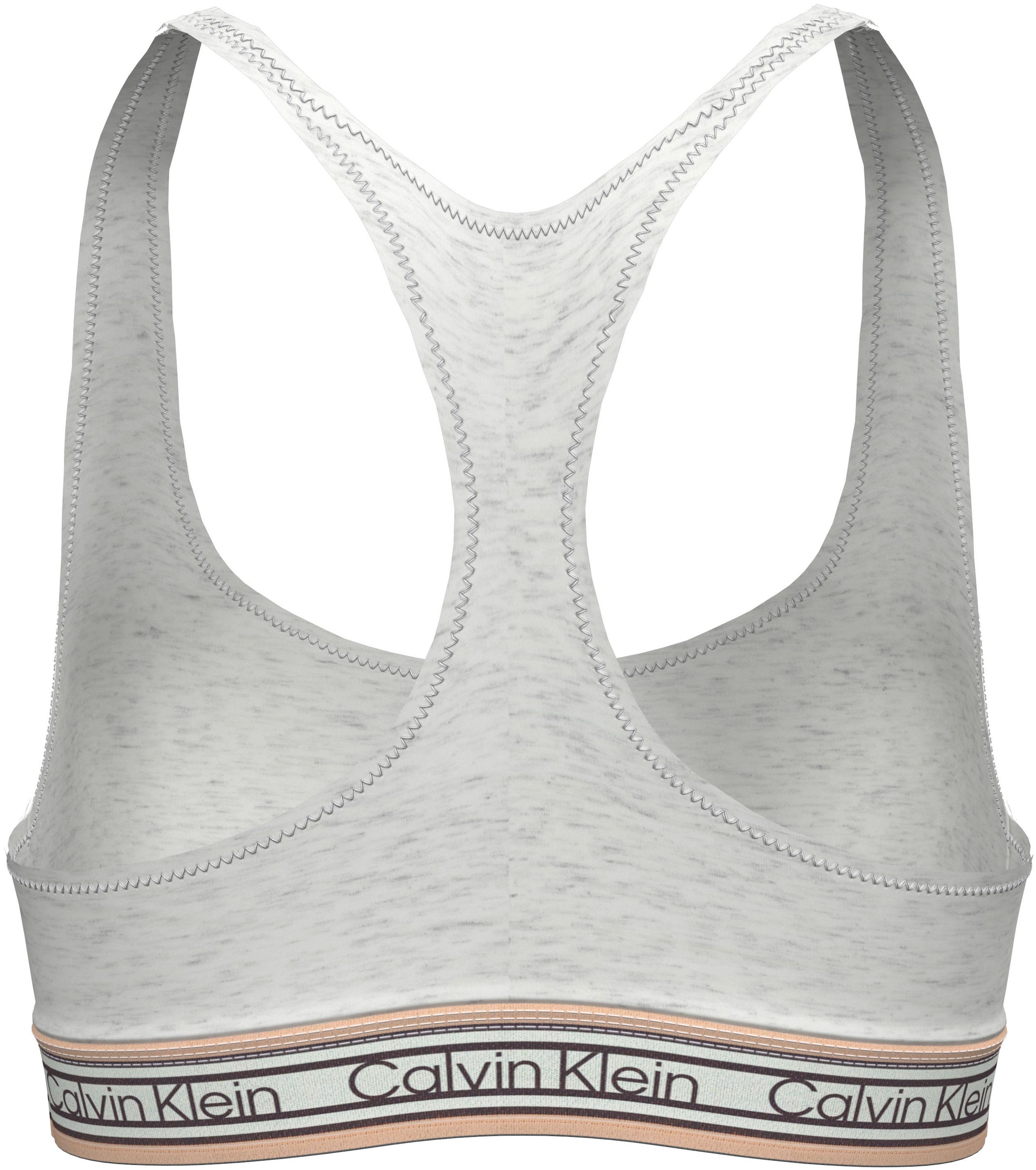 Calvin Klein Underwear Soutien-gorge à bretelles coupe près du corps avec ceinture élastique