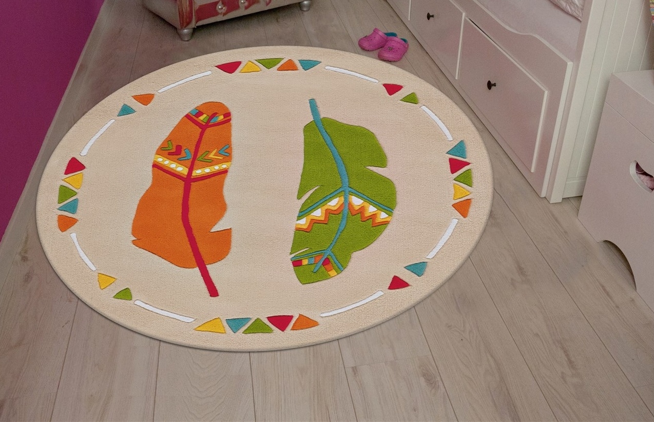 Image of Arte Espina Kinderteppich "Spirit Glowy 3141" rechteckig 23 mm Höhe Besonders strapazierfähig und pflegeleicht