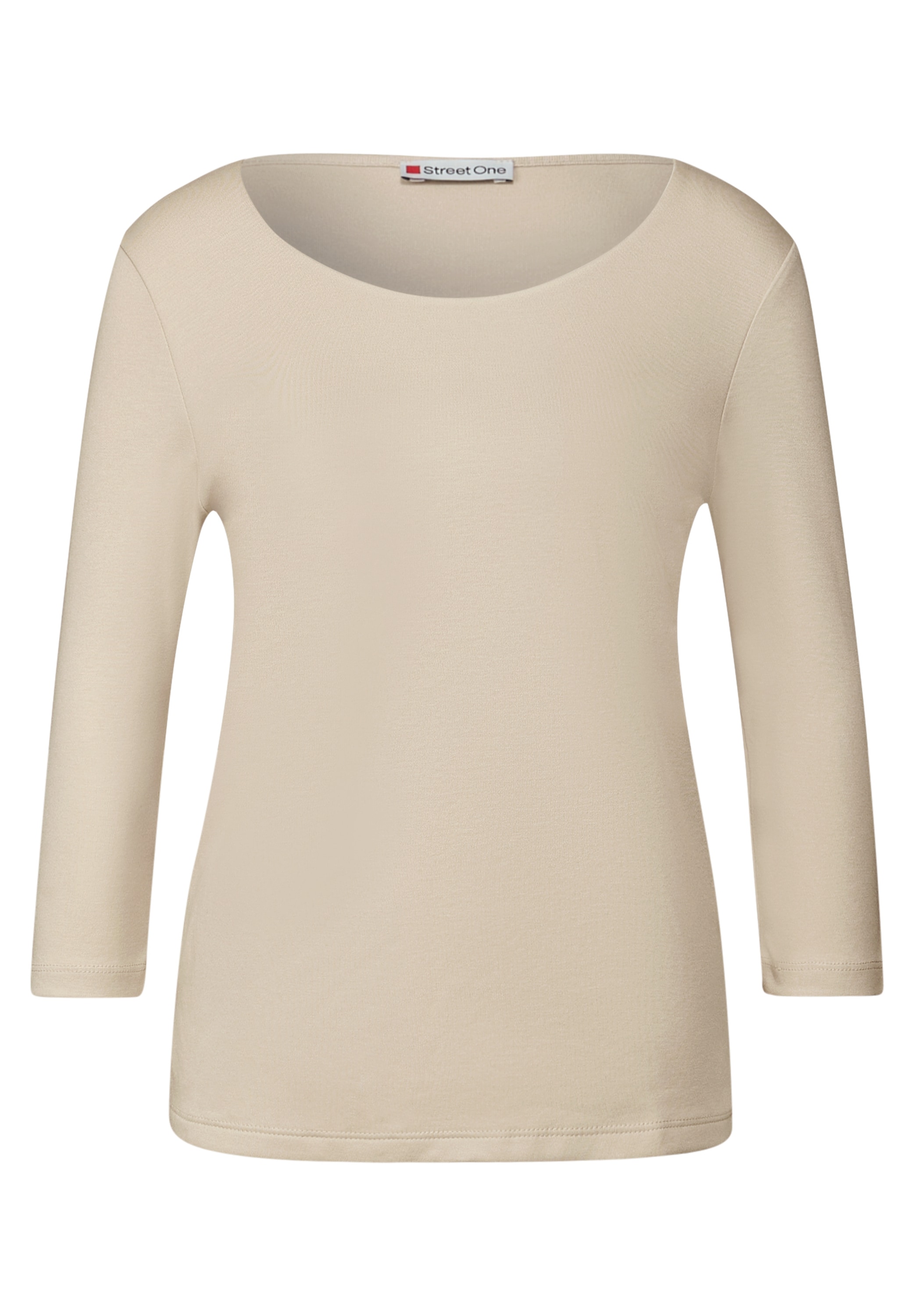 STREET ONE Rundhalsshirt »Style Pania«, im Basic-Style