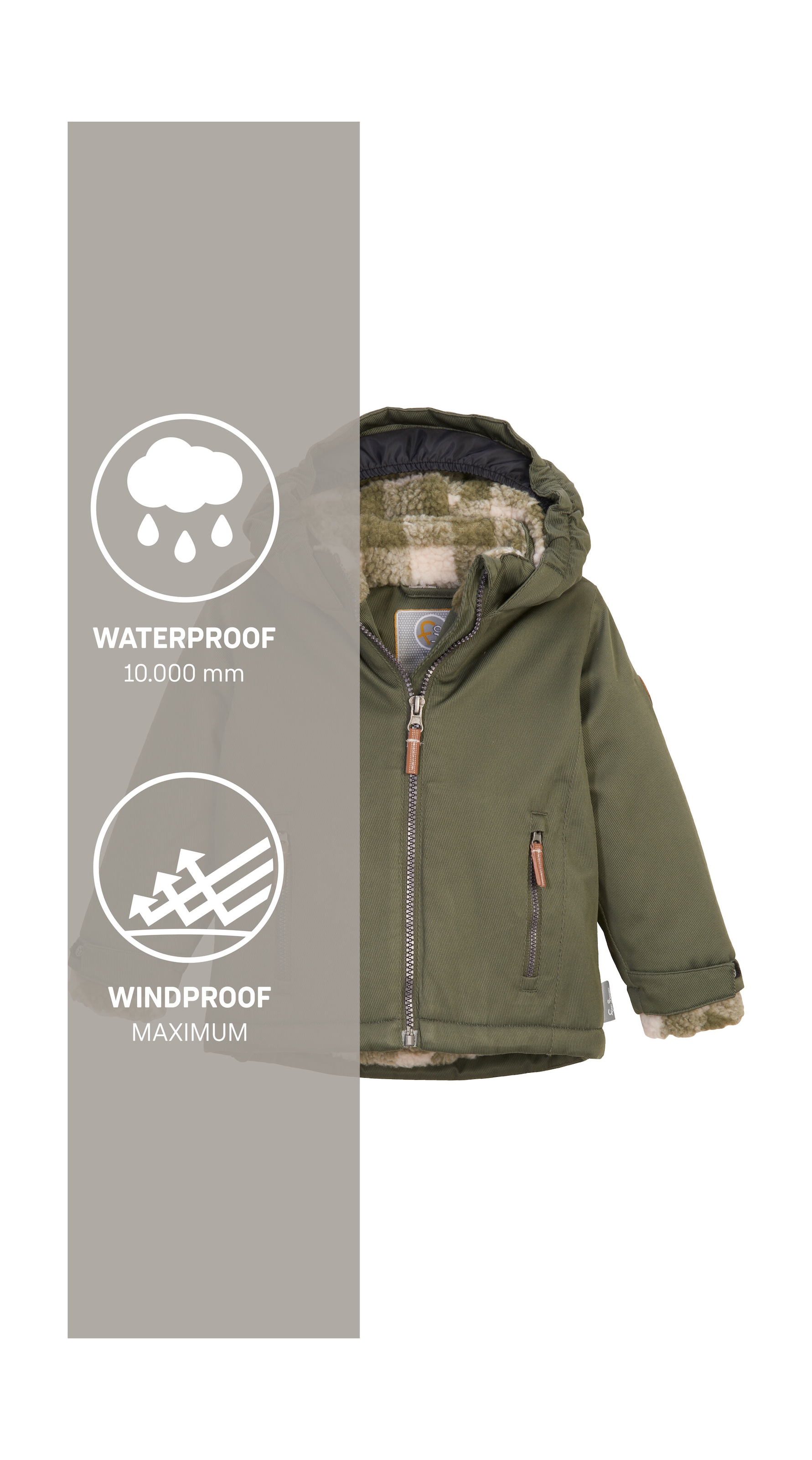 first instinct by killtec Funktionsjacke »FIOW 56 MNS JCKT« Weich gefütterte, wasser- und winddichte Funktionsjacke
