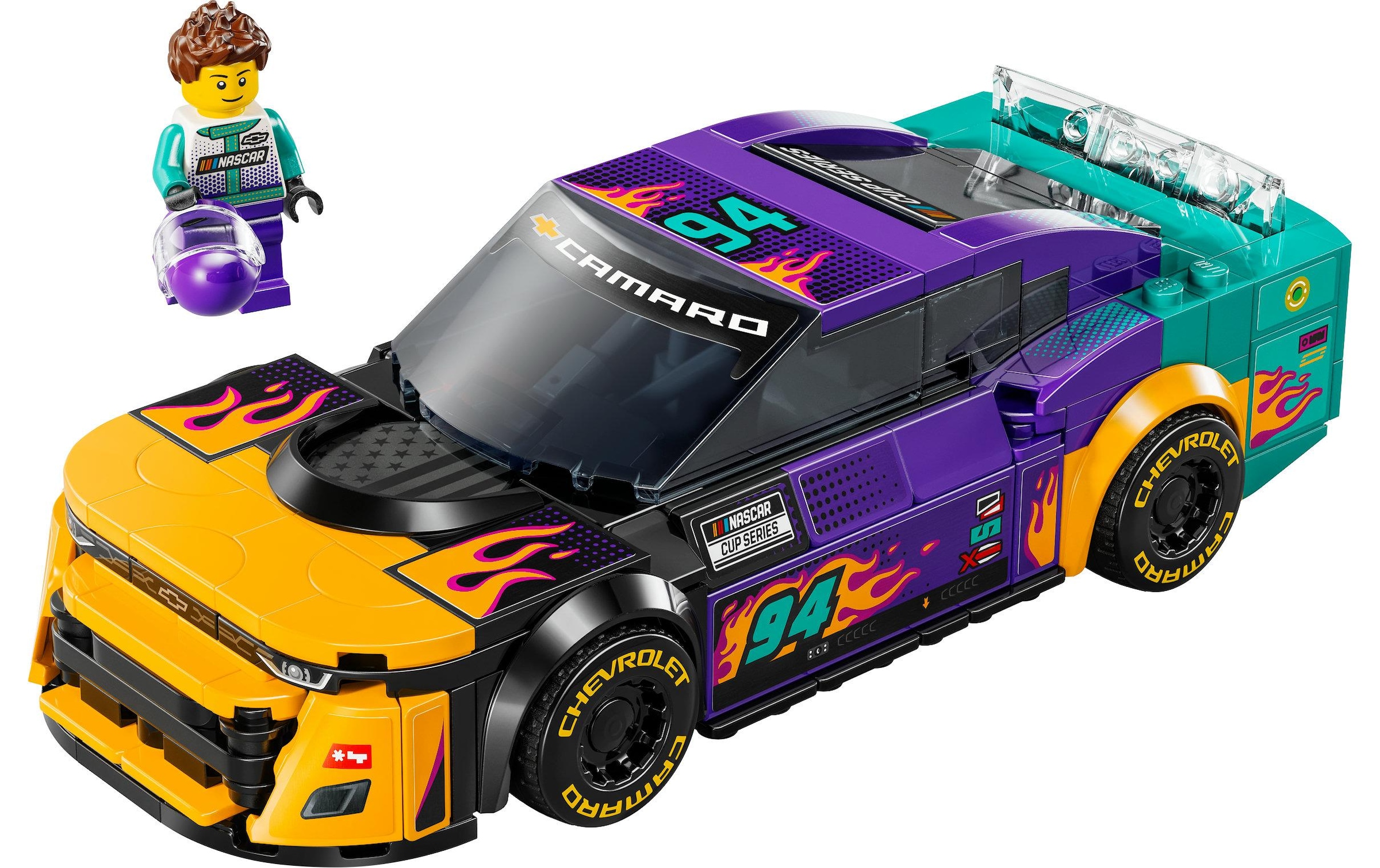 LEGO® Pions de construction »Speed Champions NASCAR Next Gen Chevrolet Camaro ZL1 76935«