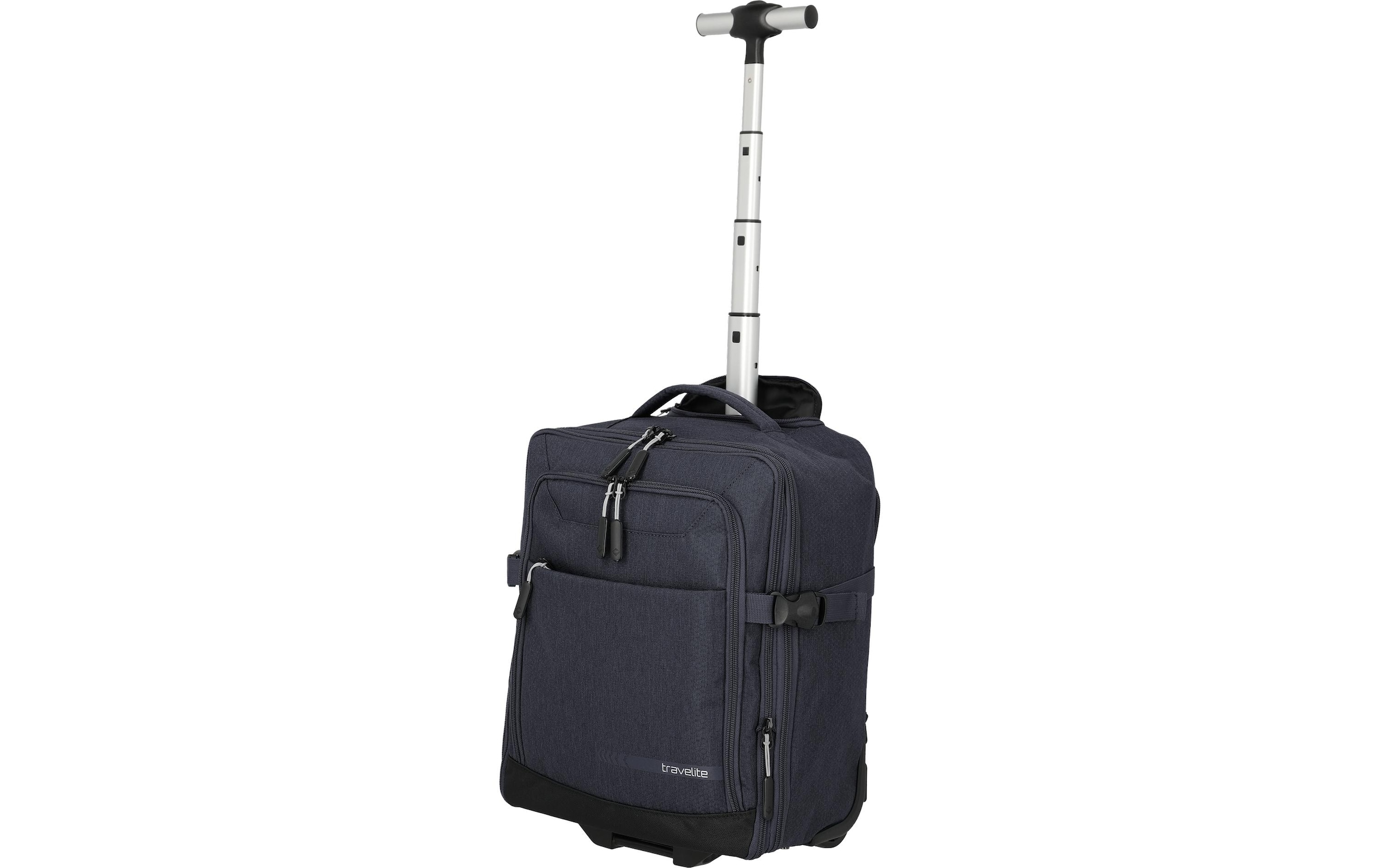 travelite Trolley »Kick Off Backpack 28 l« 28 litre 2 Rollen Matériaux résistants