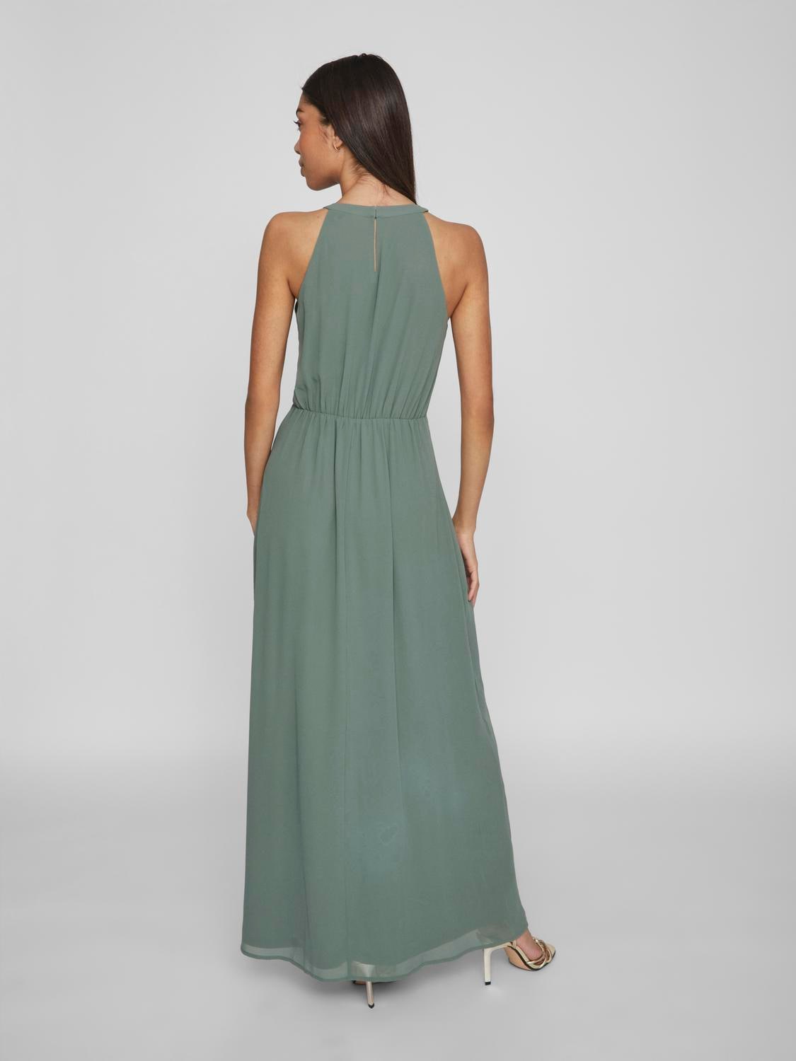 Vila Maxikleid »VIMILINA HALTERNECK MAXI DRESS - NOOS«