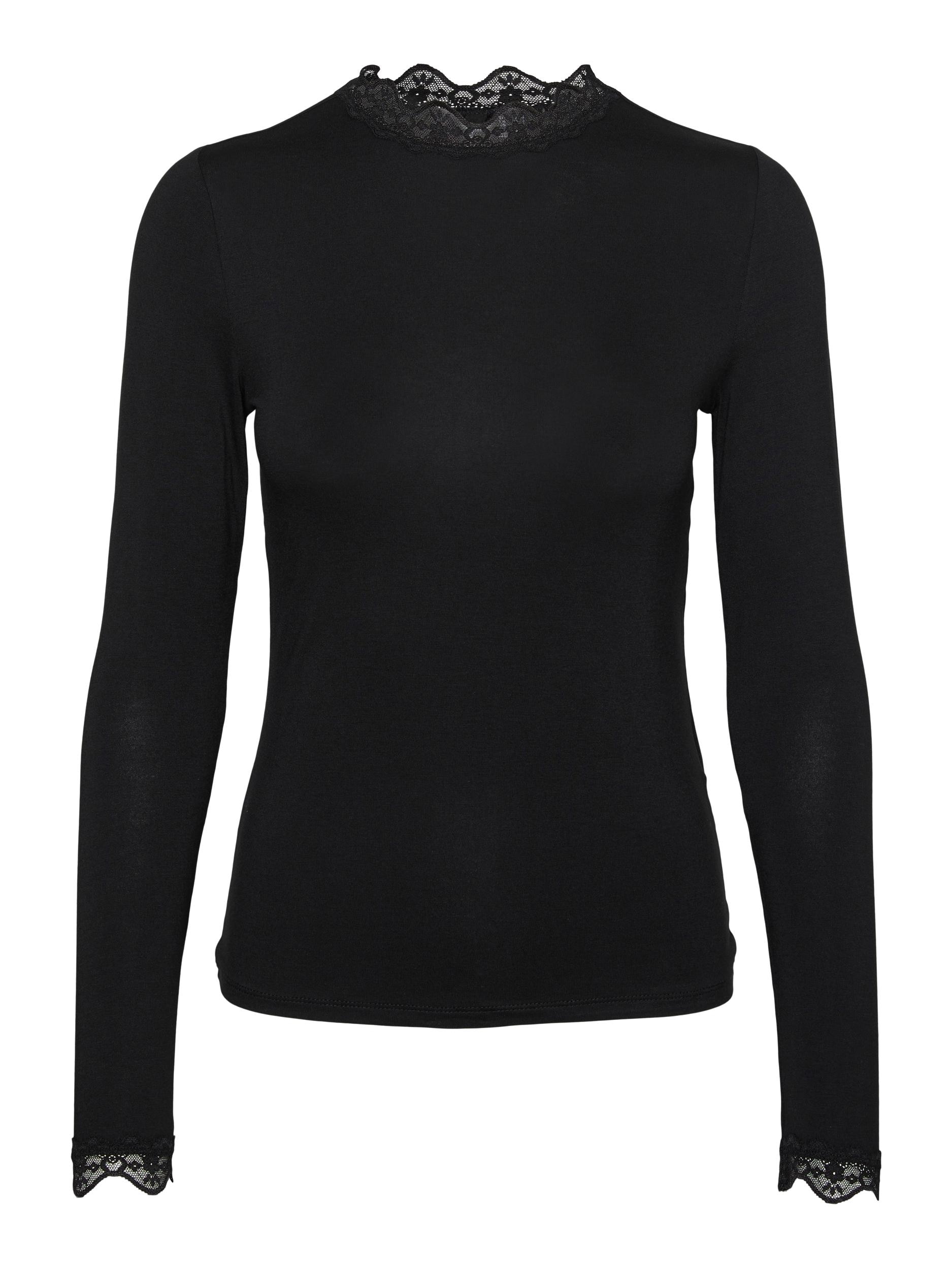 Vero Moda T-shirt à col montant »VMROSA LS HIGHNECK TOP JRS NOOS«