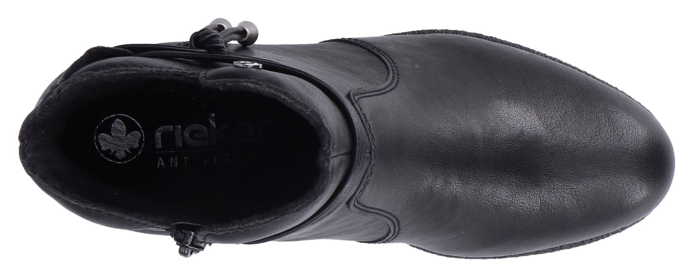Rieker Stiefelette  Businessstiefelette, Blockabsatz, Boots in schmler Form